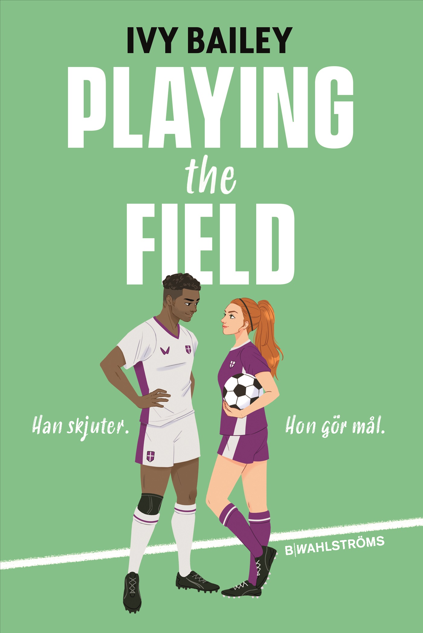 Omslag: Playing the Field (svensk utgåva)