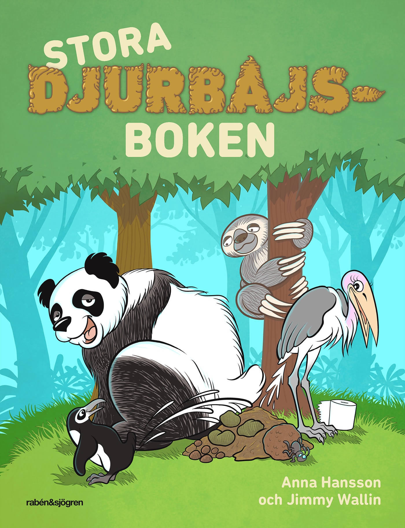 Omslag: Stora djurbajsboken