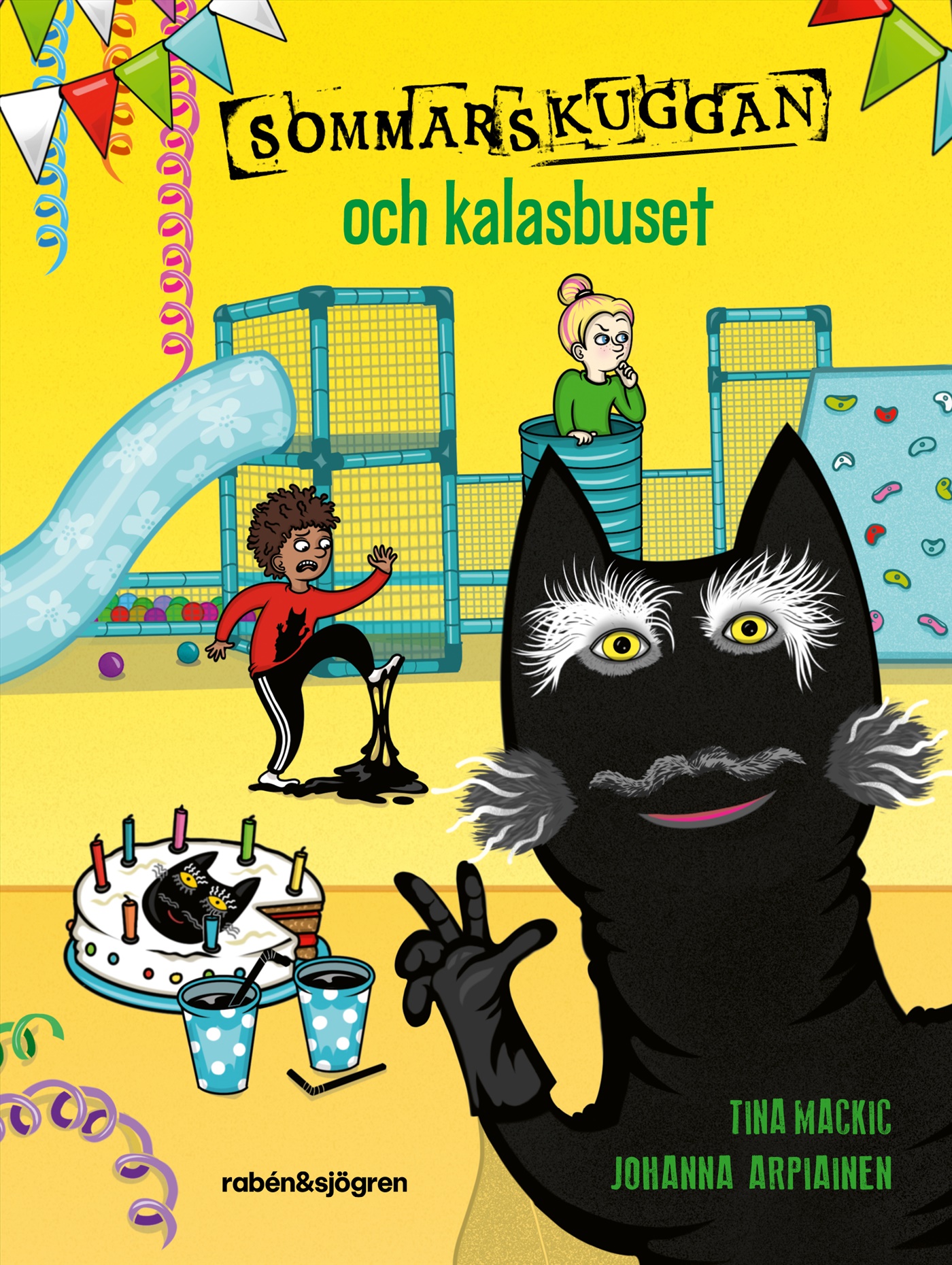 Omslag: Sommarskuggan och kalasbuset