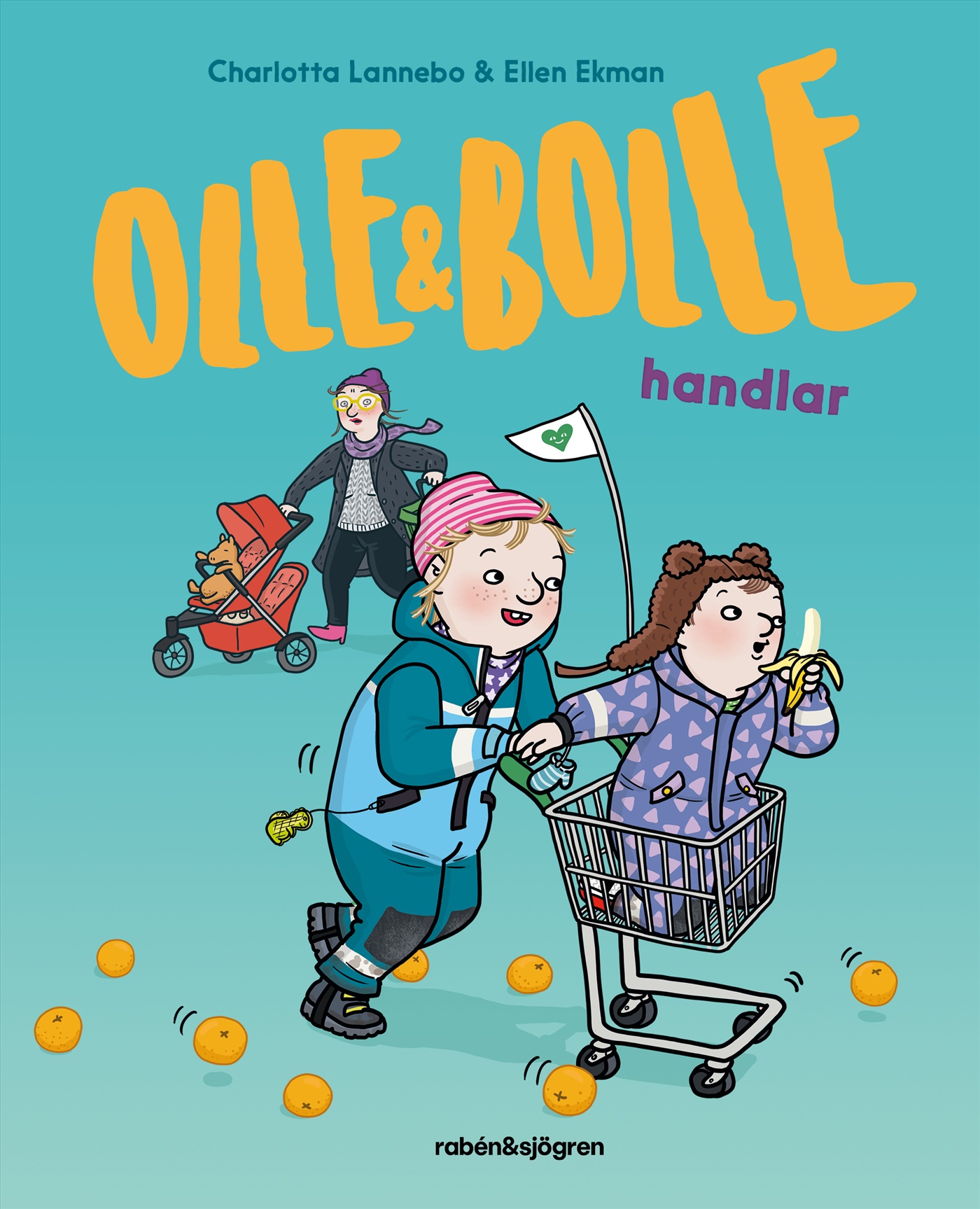 Omslag: Olle och Bolle handlar