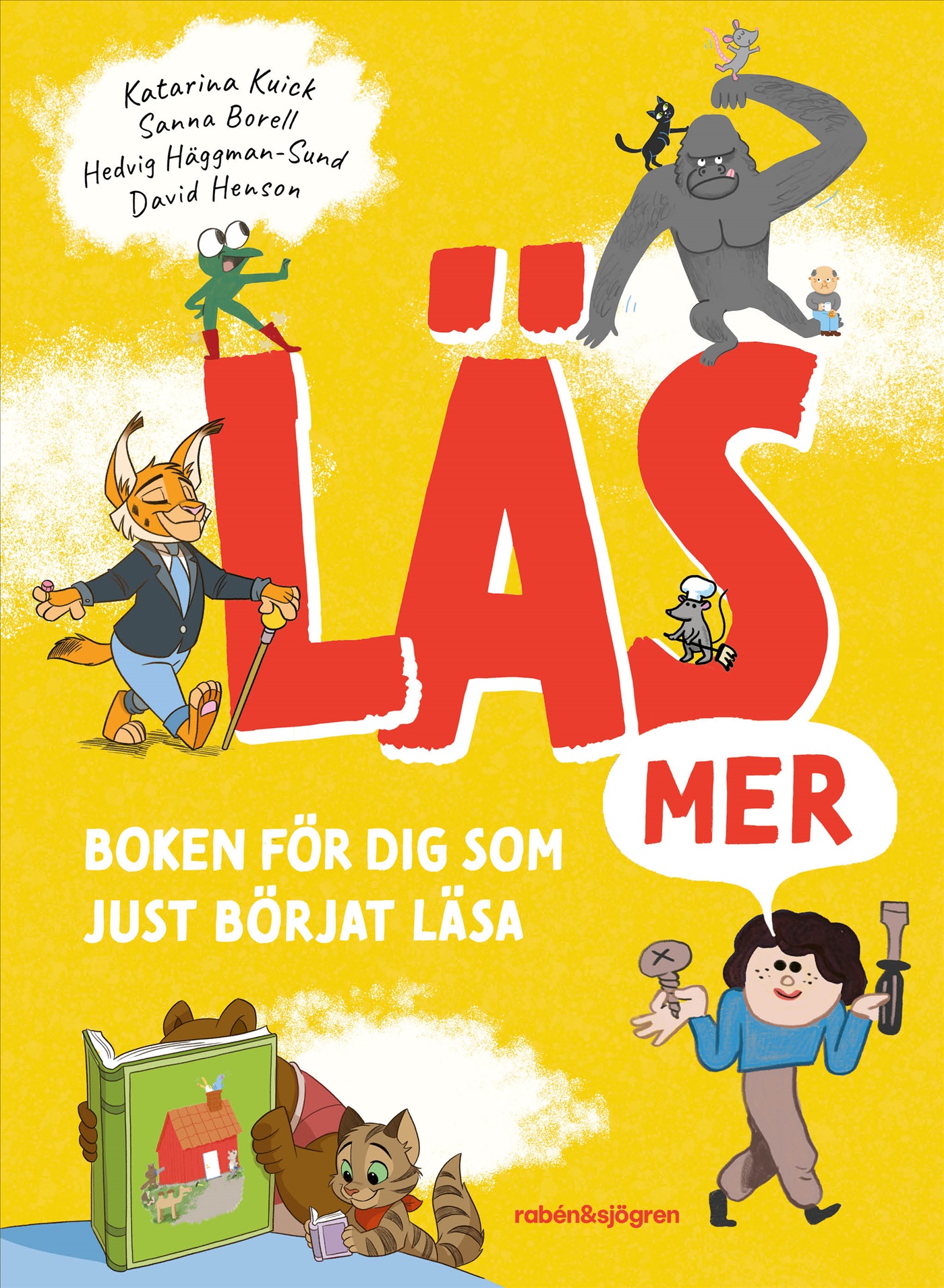 Omslag: Läs mer : boken för dig som just börjat läsa