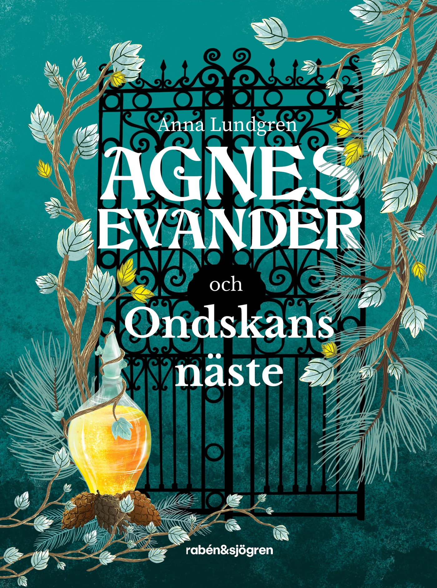 Omslag: Agnes Evander och Ondskans näste