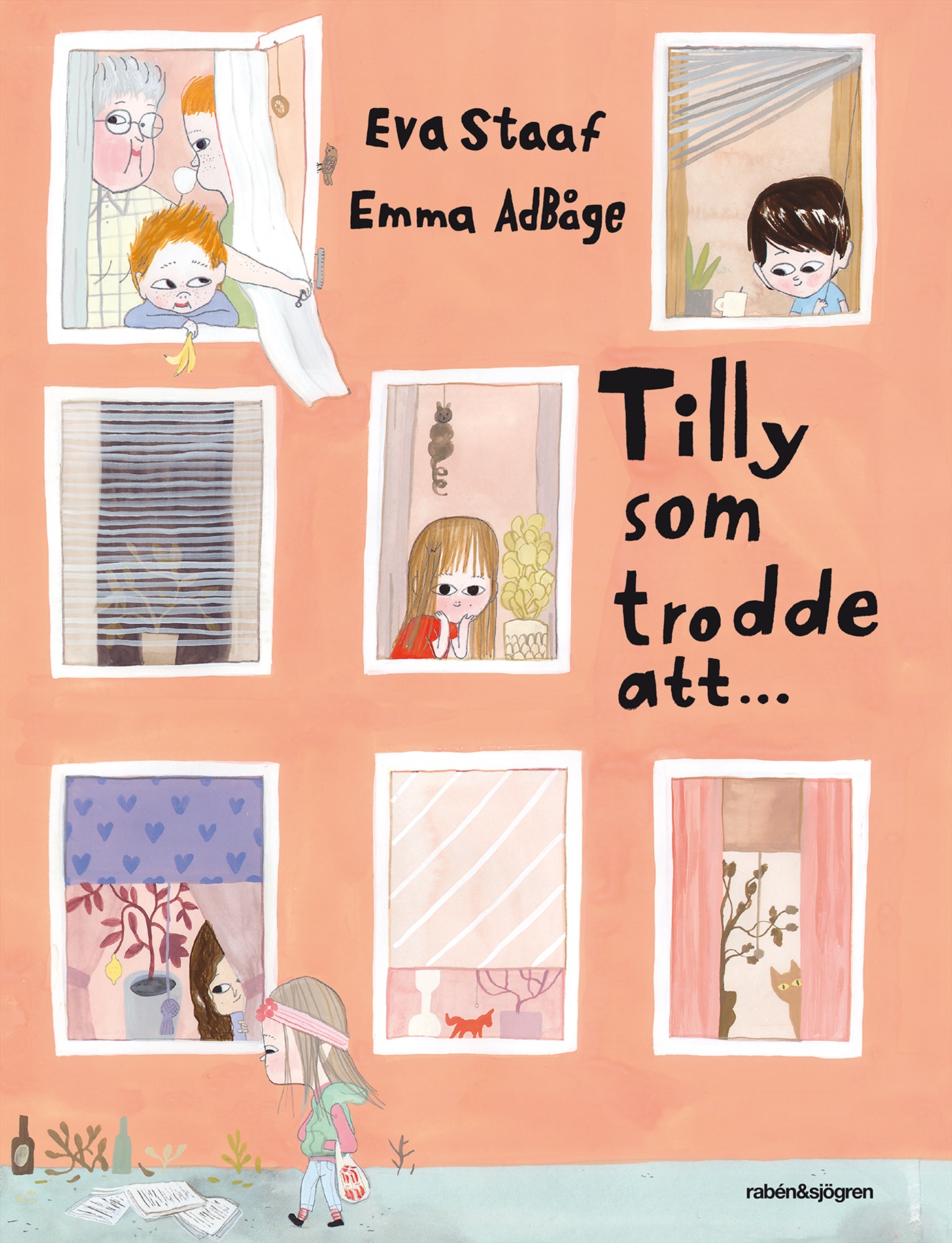 Omslag: Tilly som trodde att