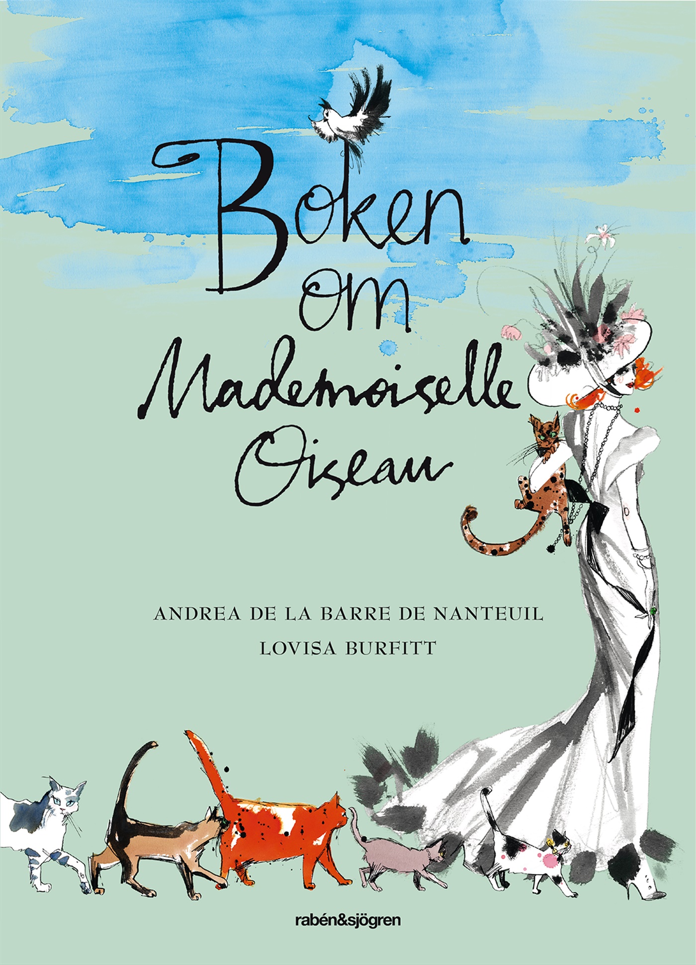 Omslag: Boken om Mademoiselle Oiseau