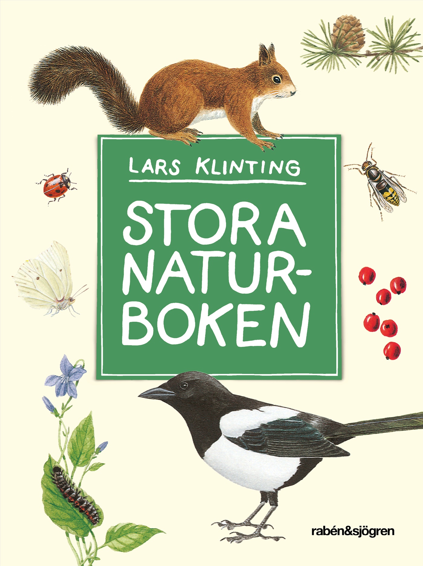 Omslag: Stora naturboken