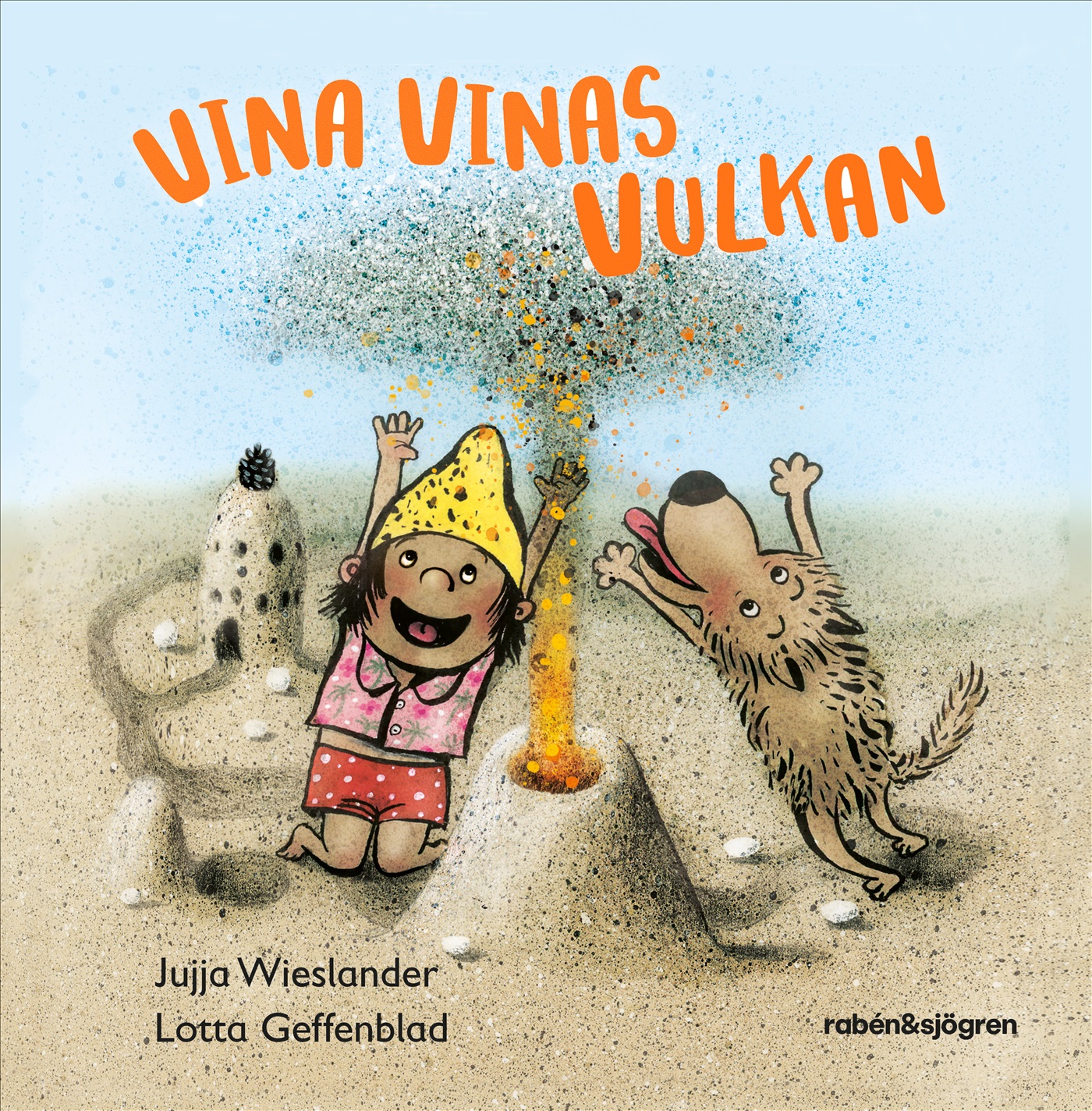 Omslag: Vina Vinas vulkan