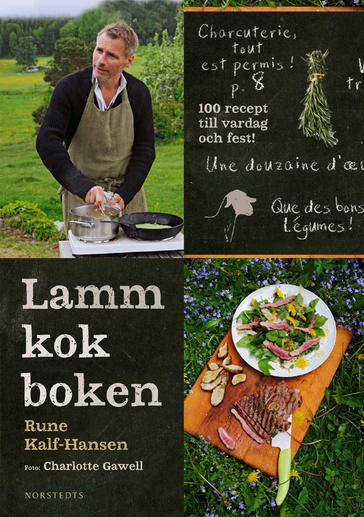 Omslag: Lammkokboken - 100 recept till vardag och fest!