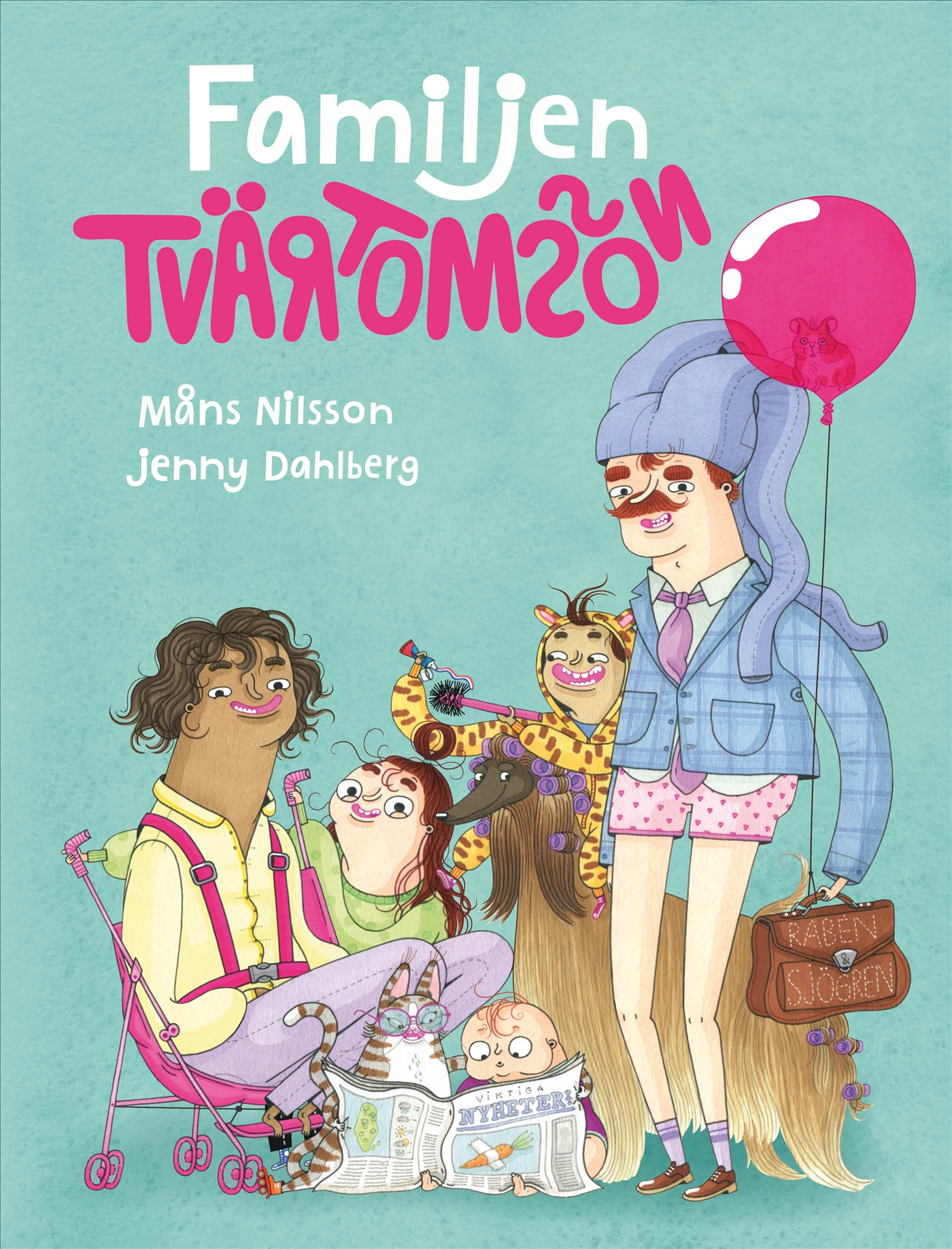 Omslag: Familjen Tvärtomsson