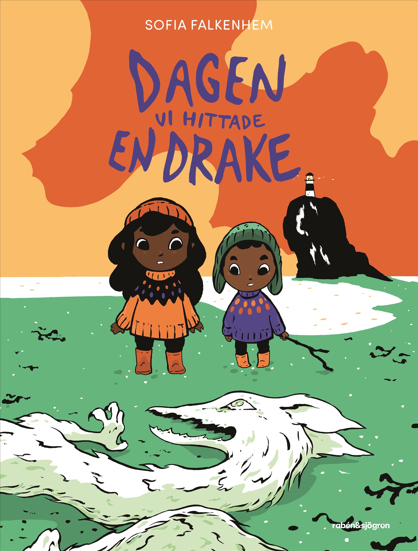 Omslag: Dagen vi hittade en drake