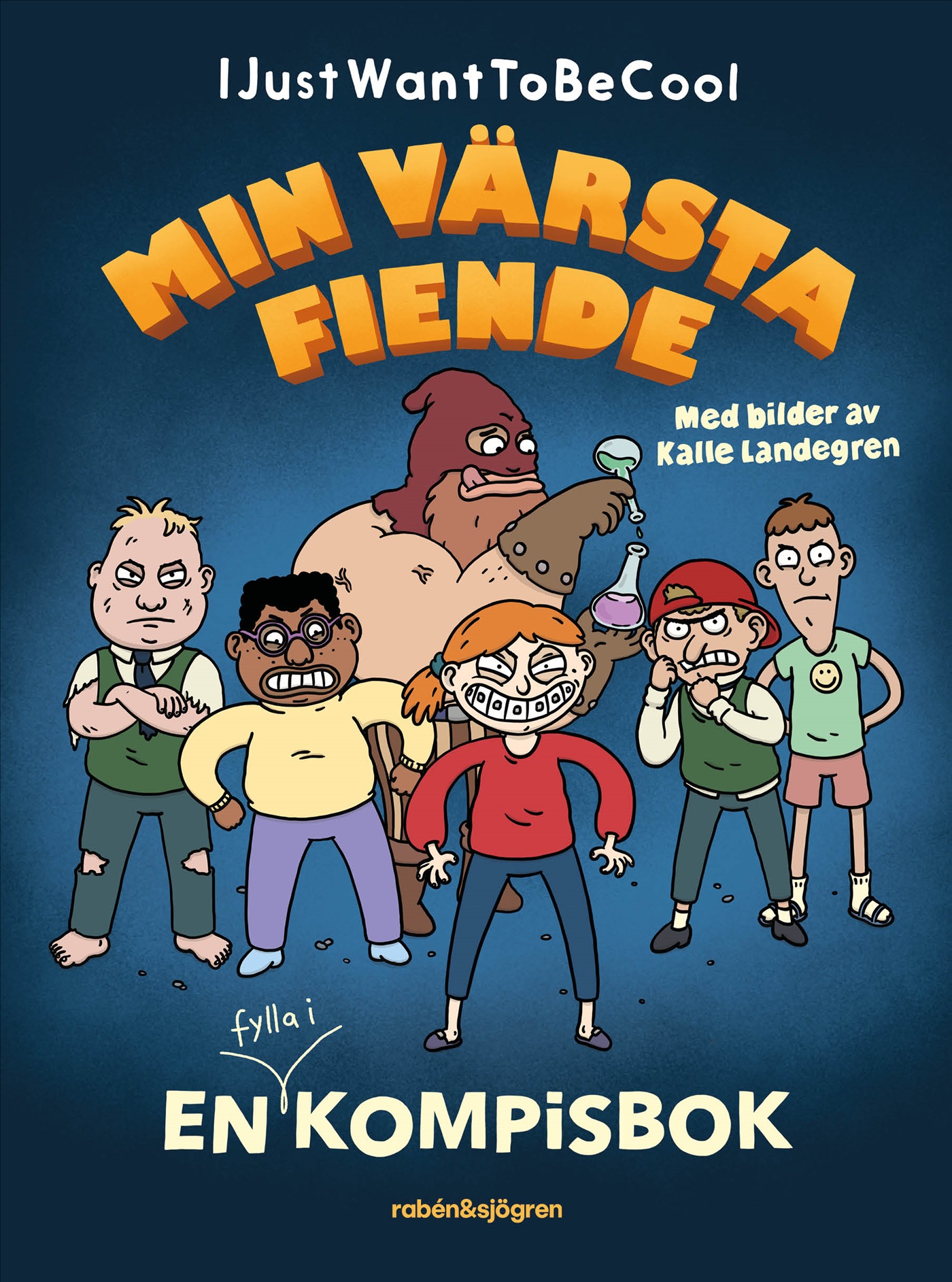Omslag: Min värsta fiende - en kompisbok