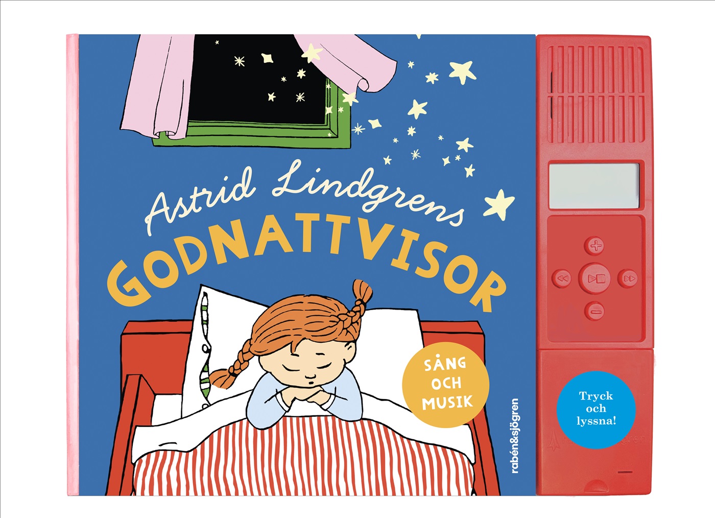 Omslag: Astrid Lindgrens godnattvisor
