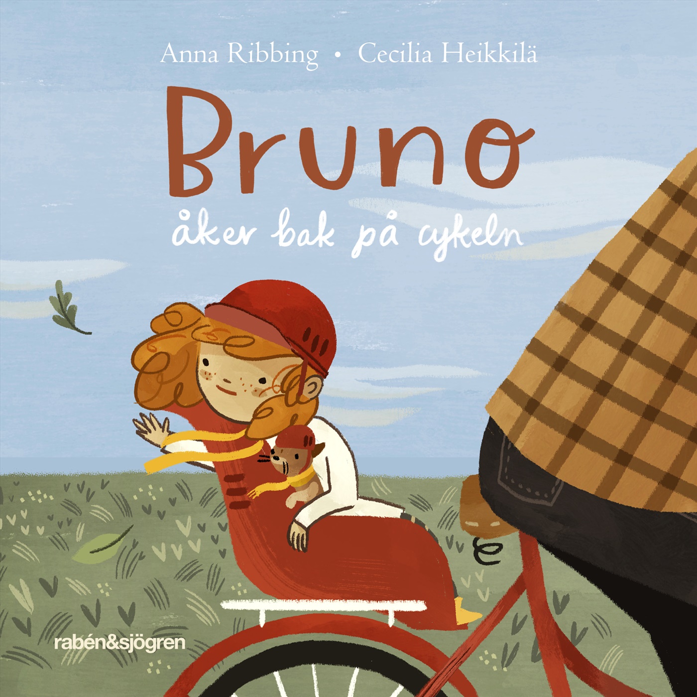 Omslag: Bruno åker bak på cykeln