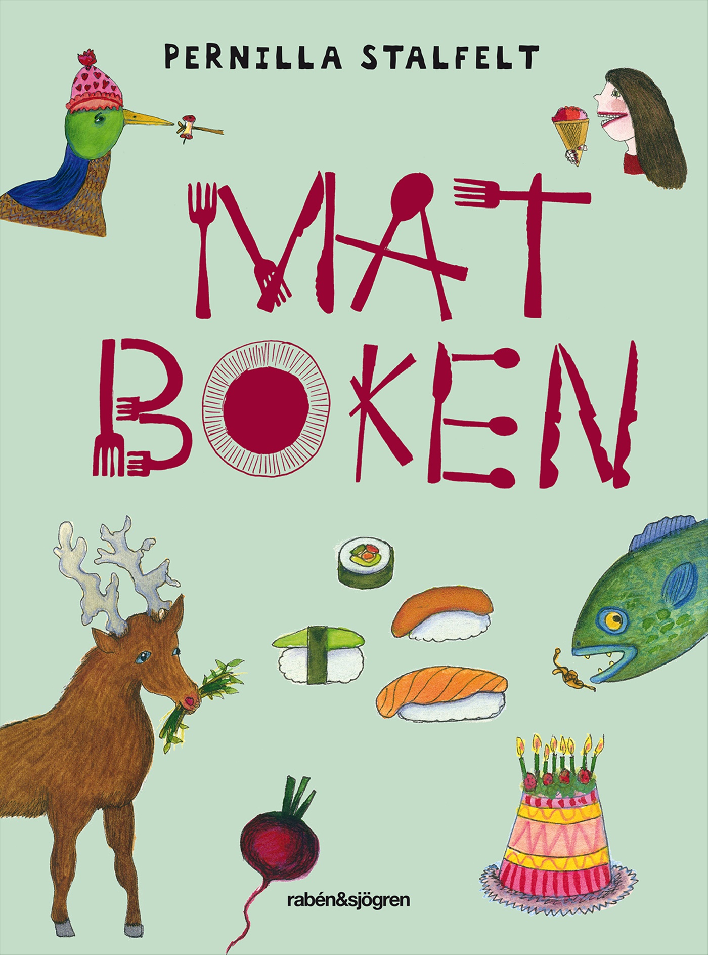 Omslag: Matboken