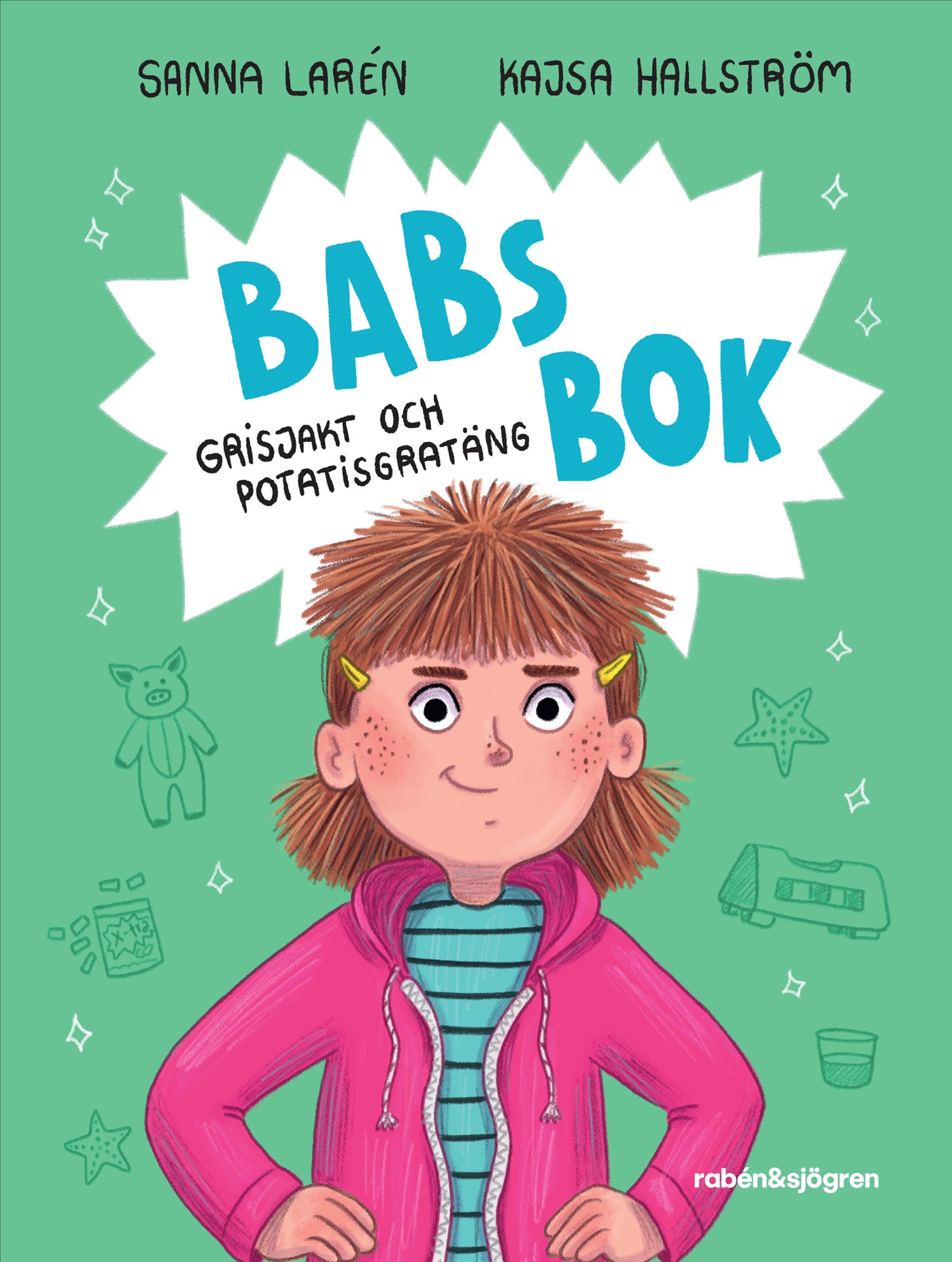 Omslag: Babs bok : Grisjakt och potatisgratäng