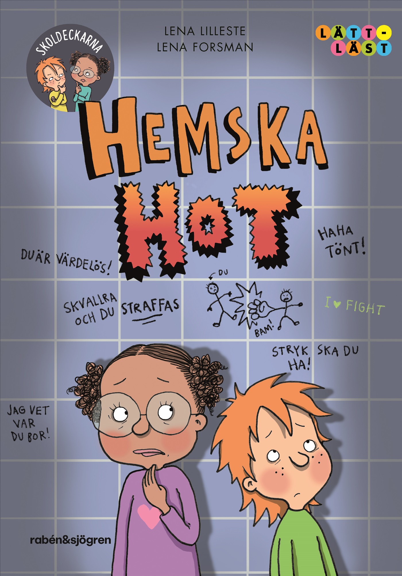 Omslag: Hemska hot