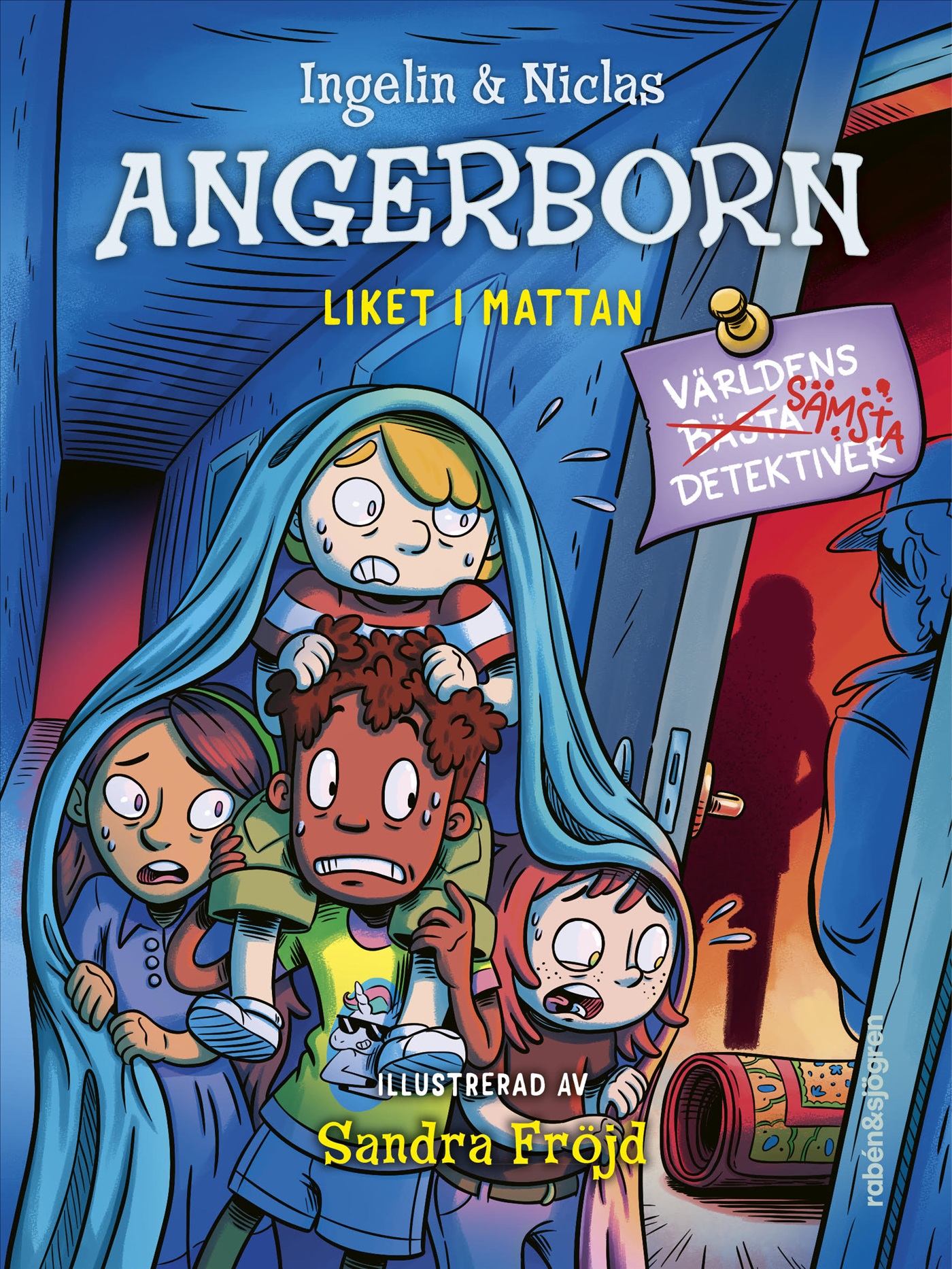 Omslag: Liket i mattan