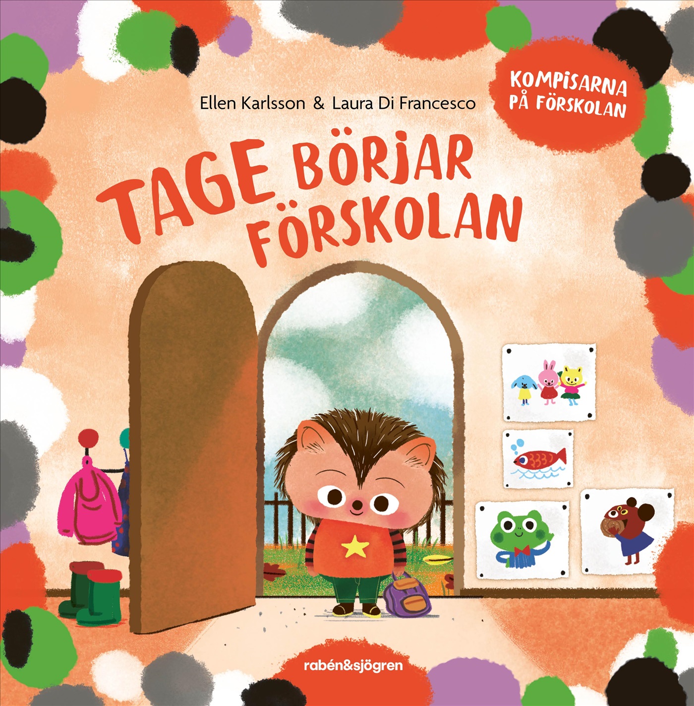 Omslag: Tage börjar förskolan
