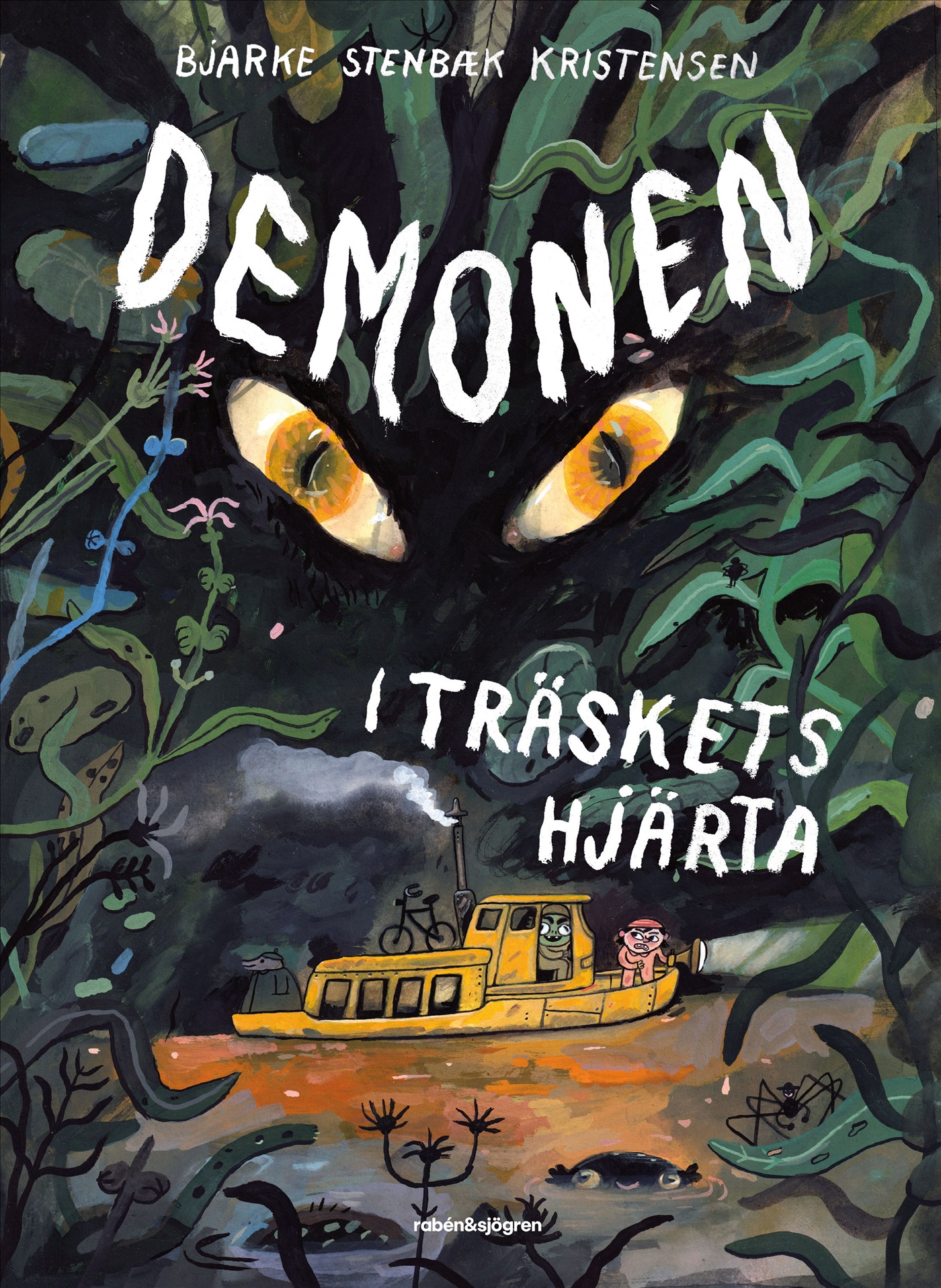 Omslag: Demonen i träskets hjärta