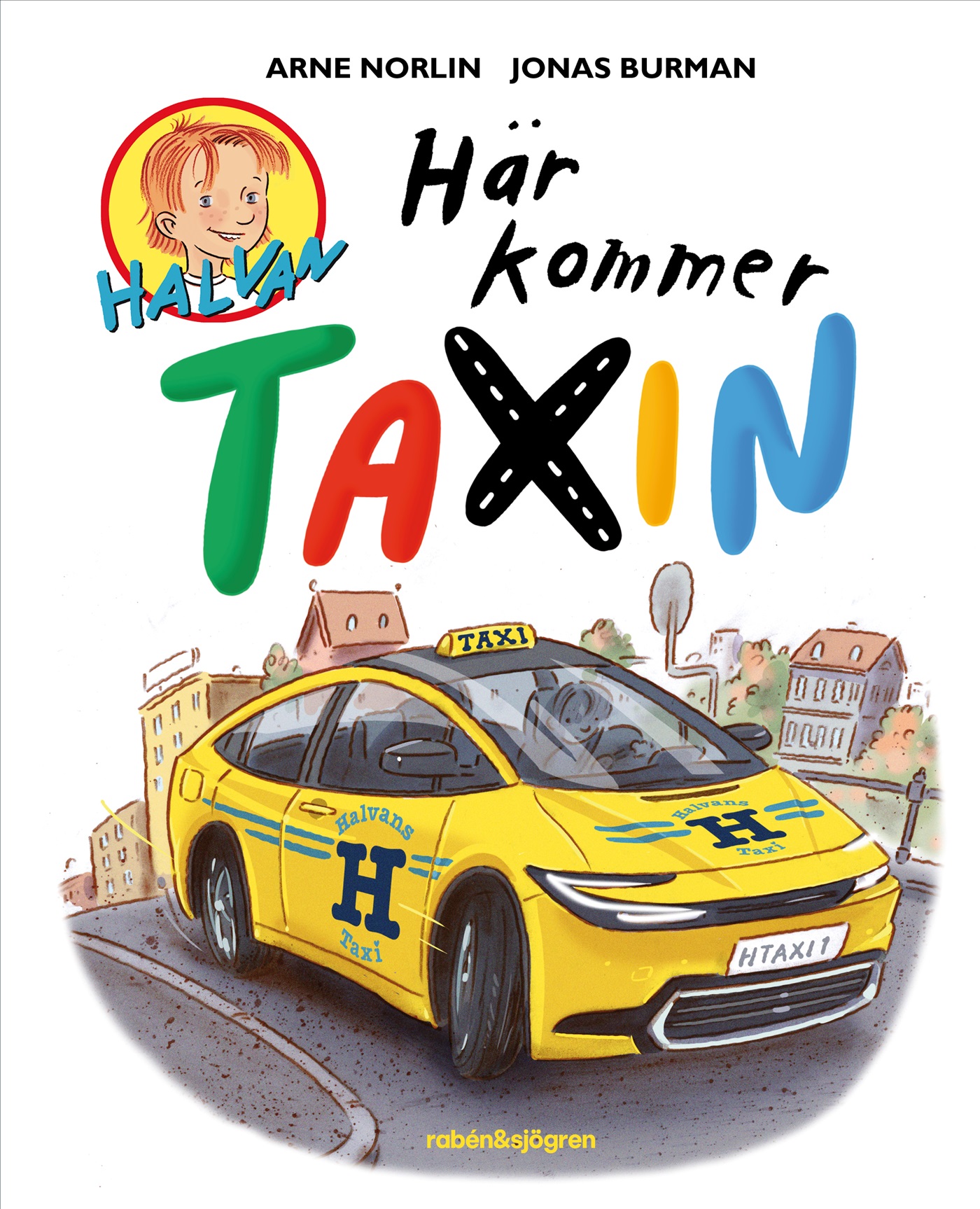 Omslag: Här kommer taxin