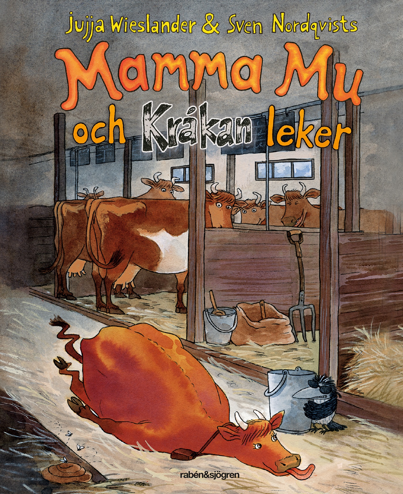Omslag: Mamma Mu och Kråkan leker