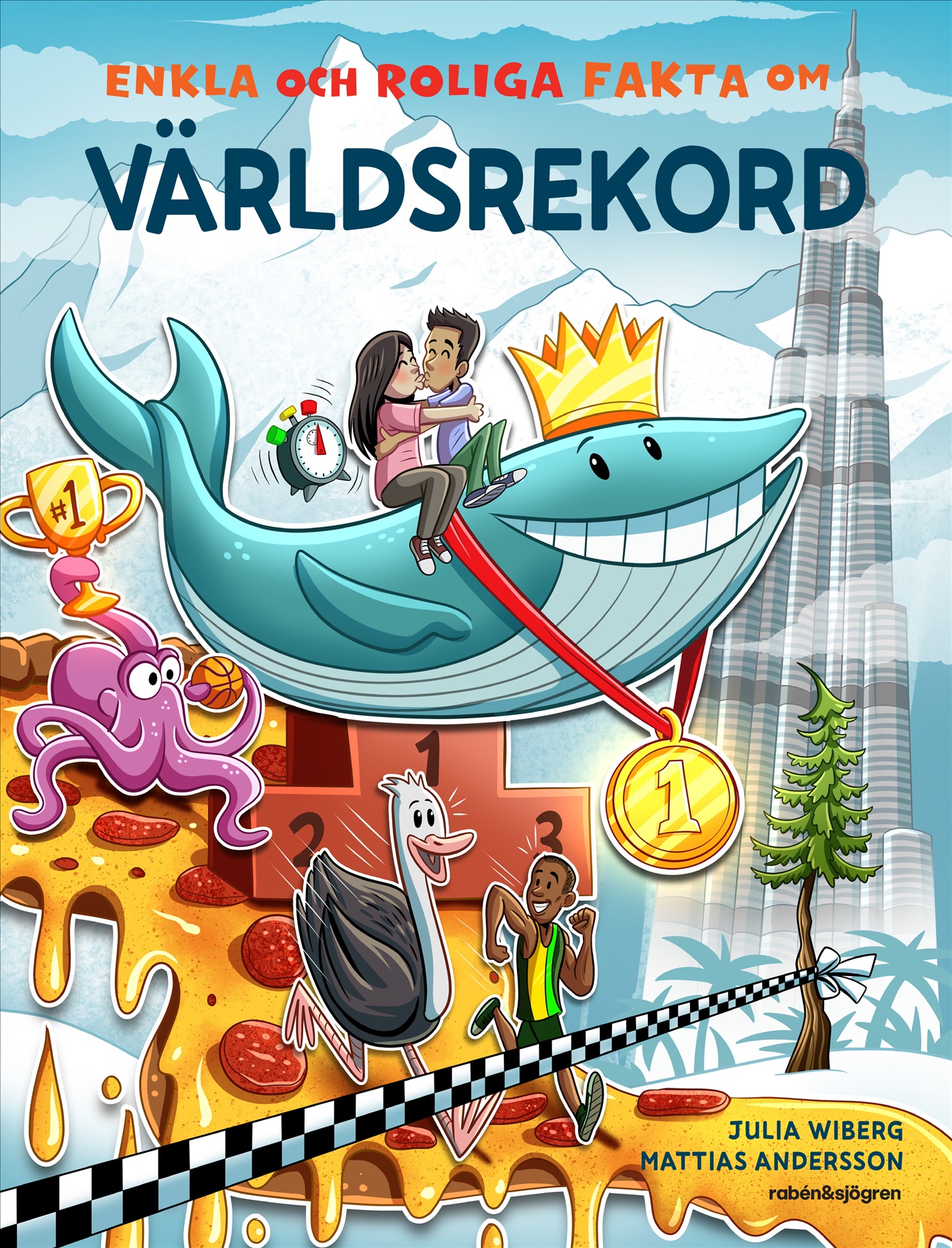 Omslag: Enkla och roliga fakta om världsrekord
