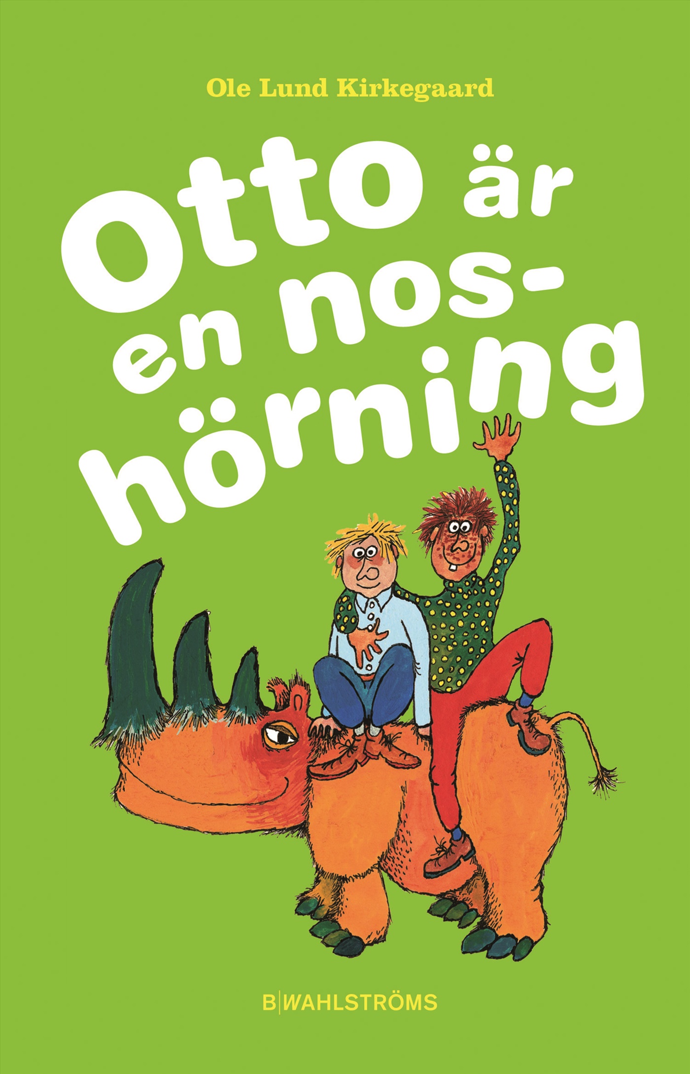 Omslag: Otto är en noshörning