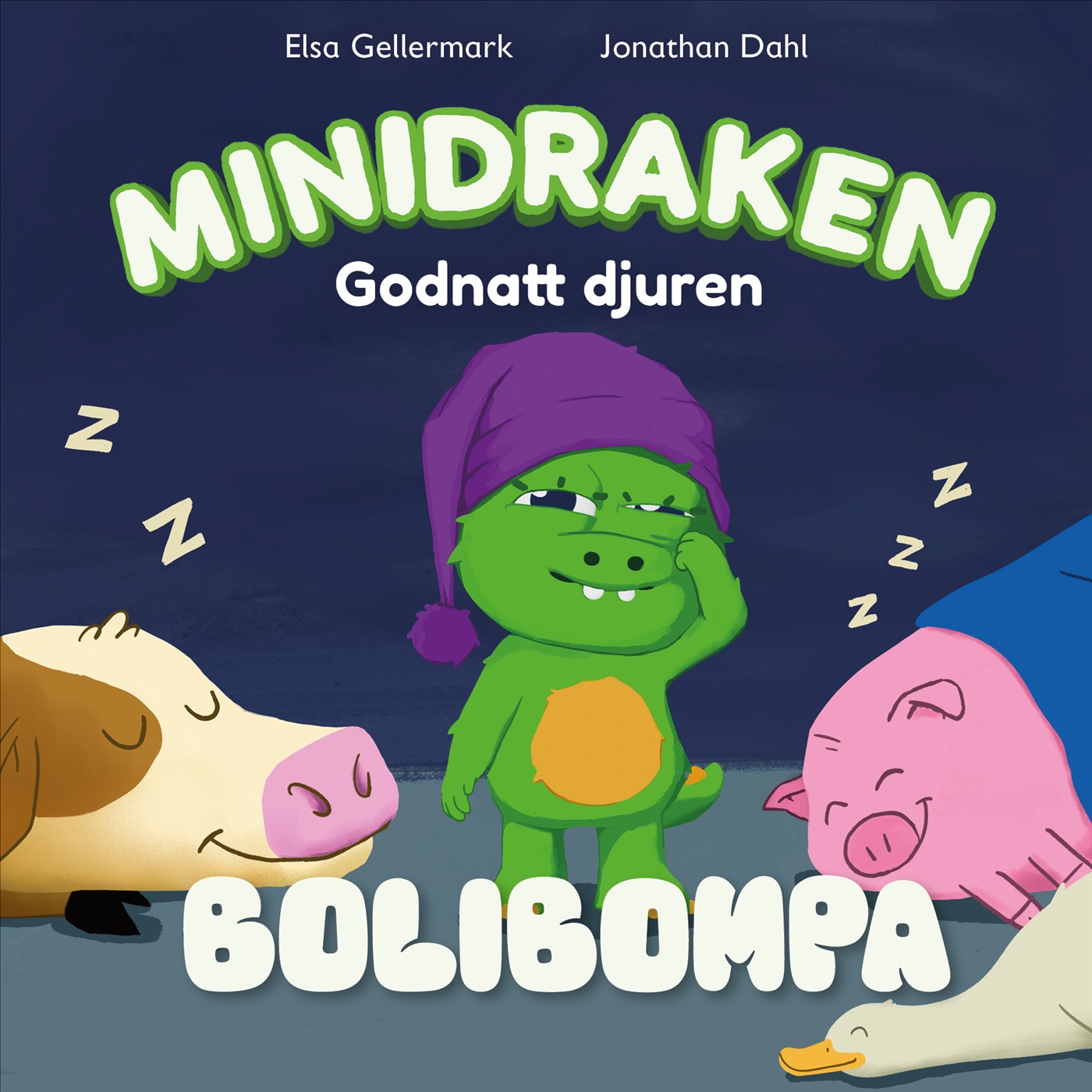 Omslag: Godnatt djuren
