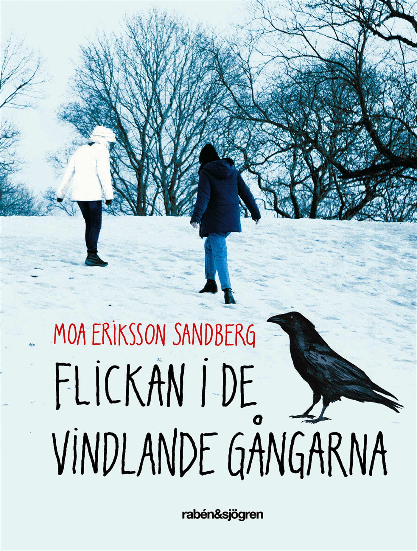 Omslag: Flickan i de vindlande gångarna