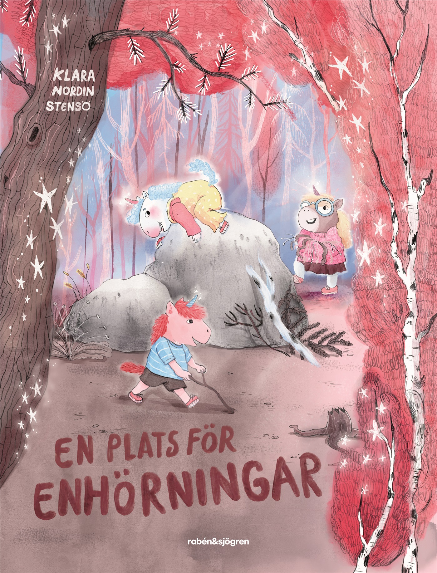 Omslag: En plats för enhörningar