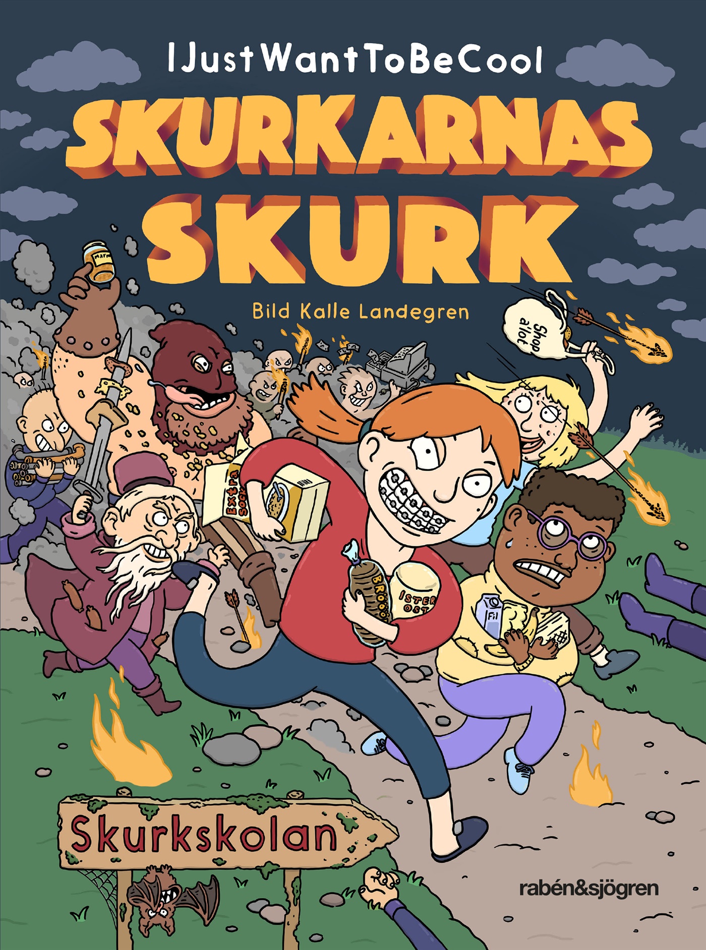 Omslag: Skurkskolan