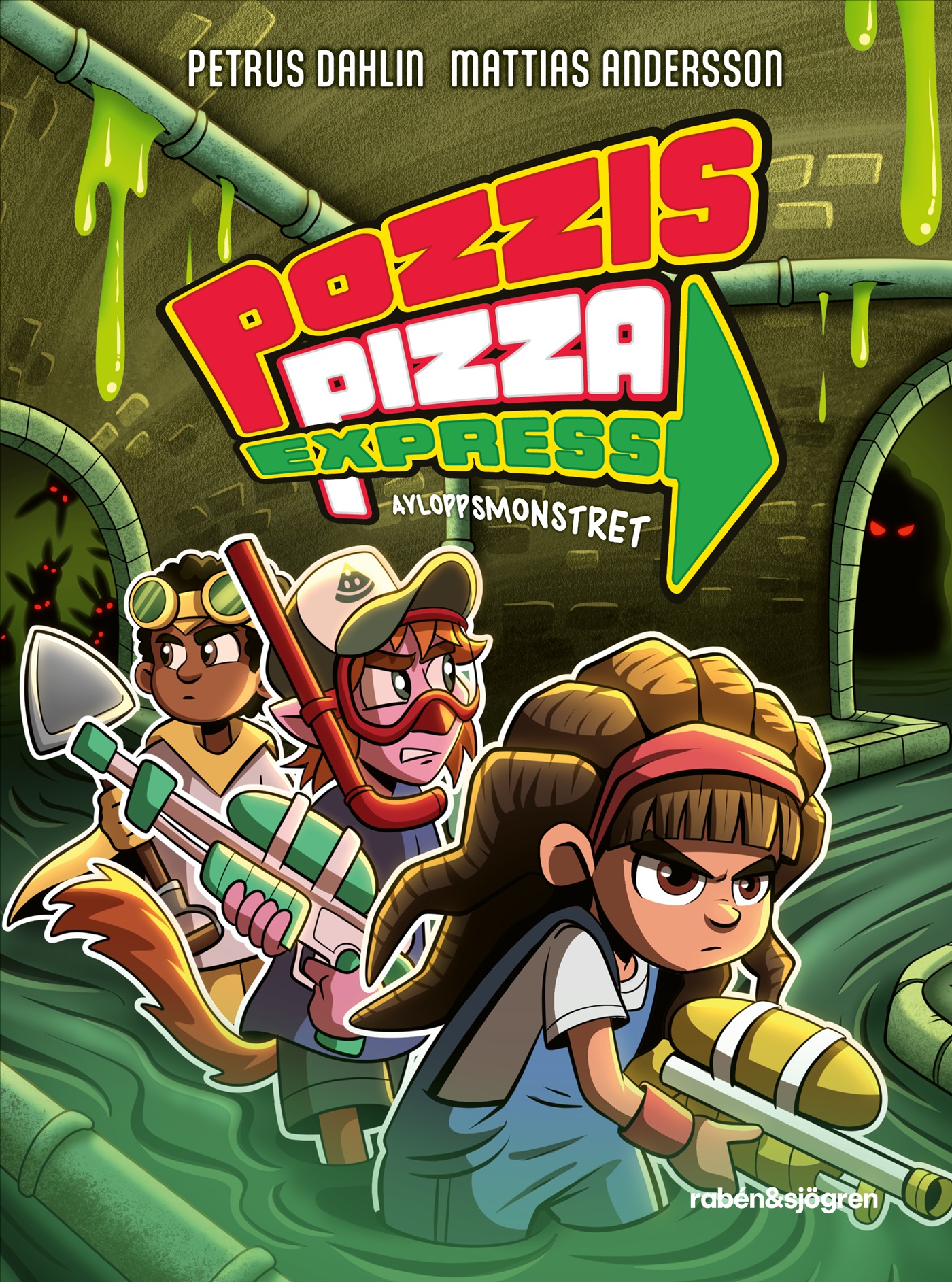 Omslag: Avloppsmonstret