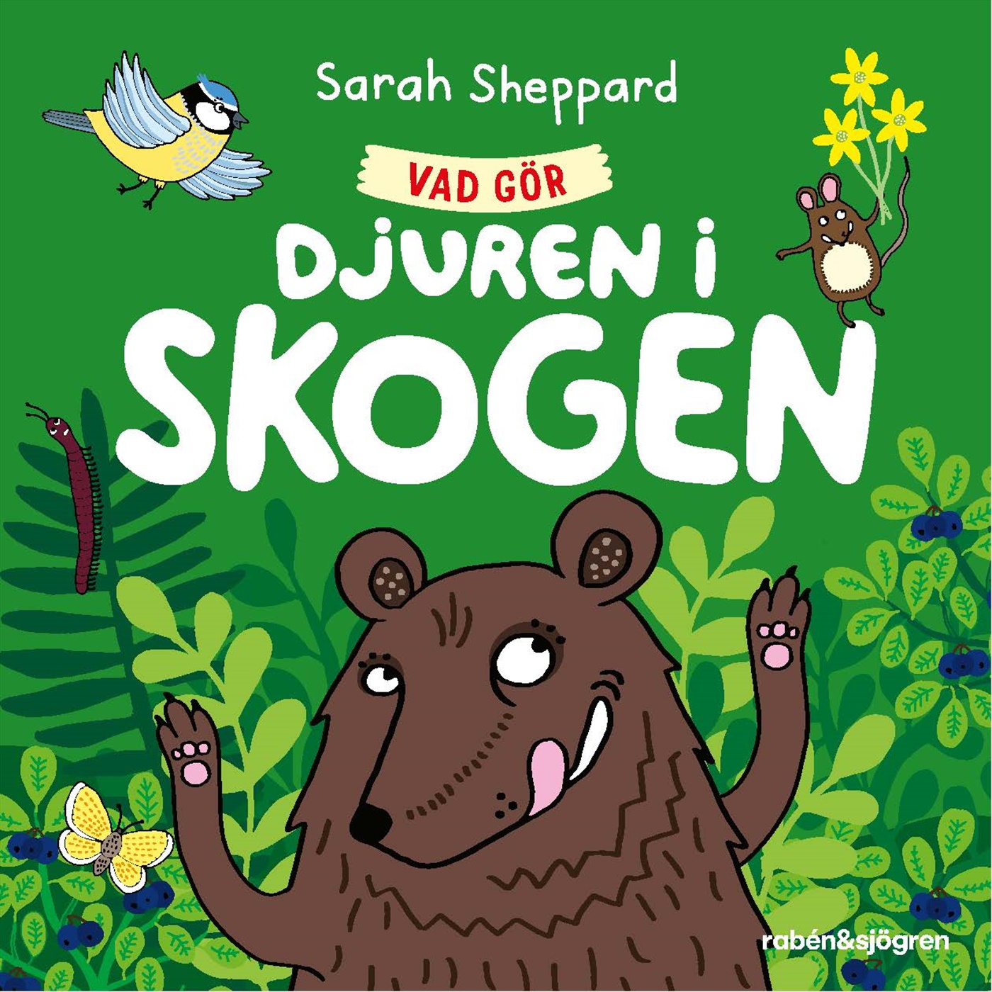 Omslag: Vad gör djuren i skogen?