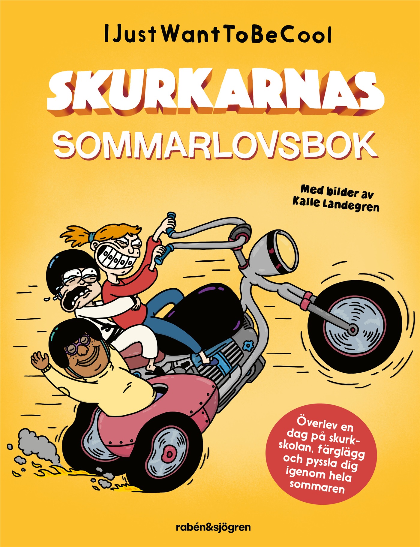 Omslag: Skurkarnas sommarlovsbok
