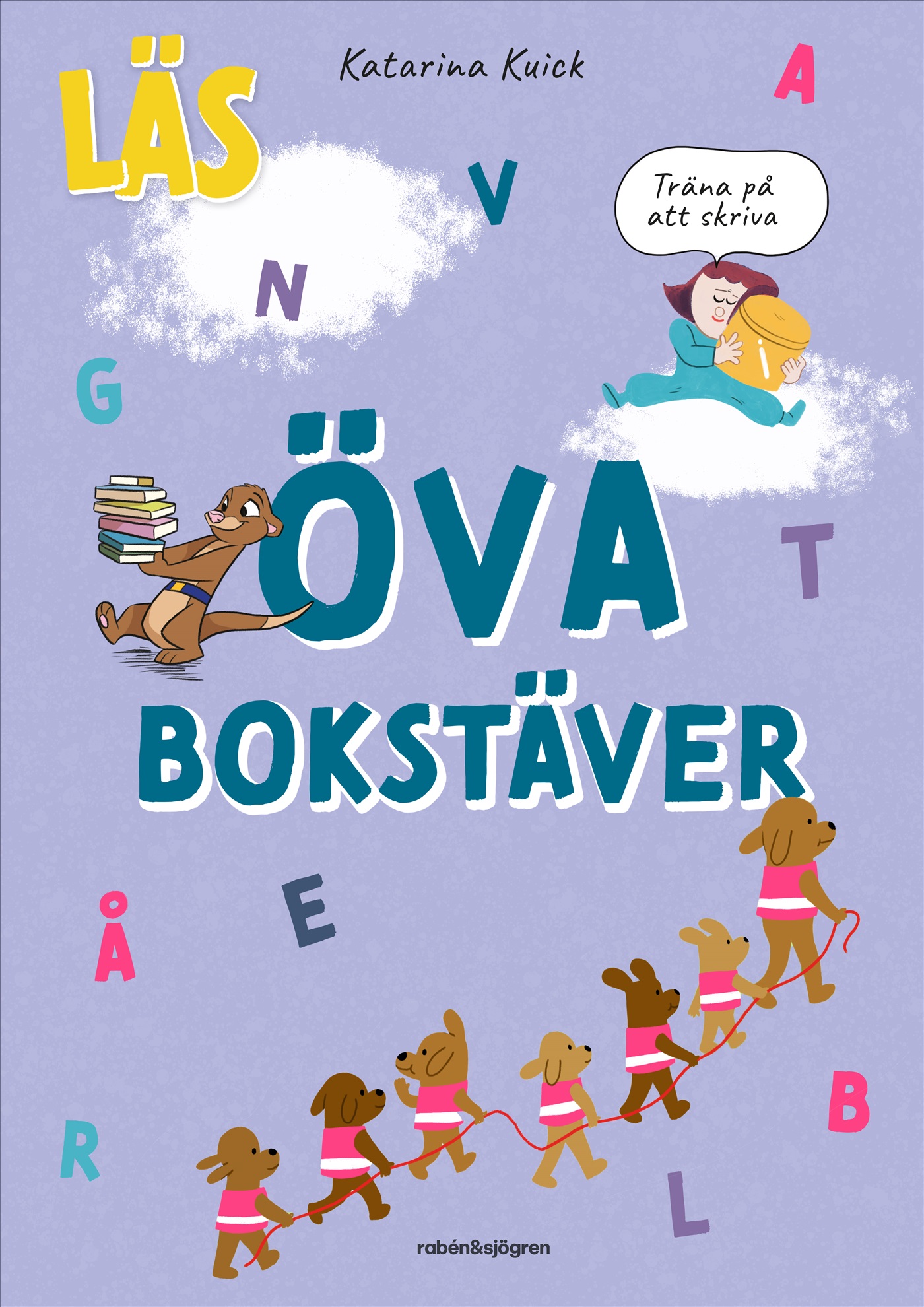 Omslag: Läs : öva bokstäver
