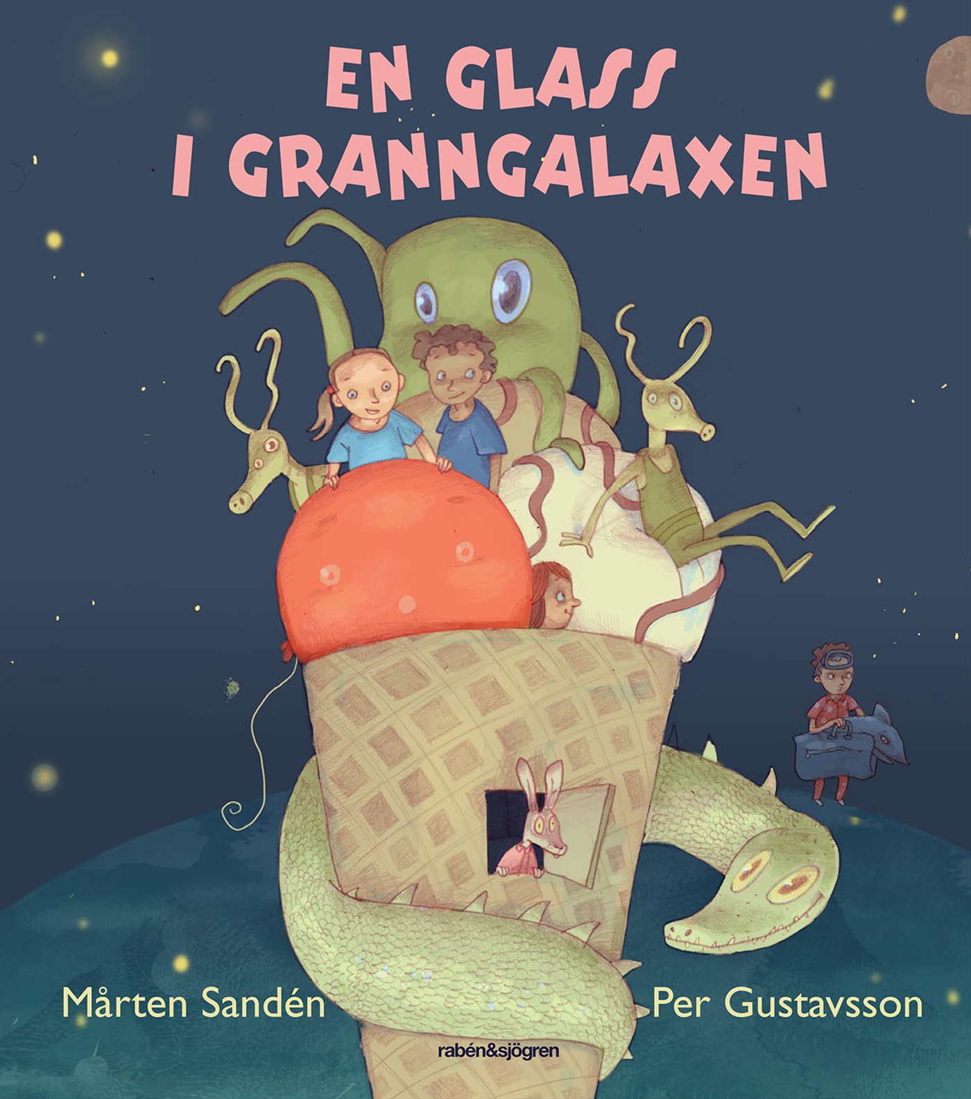 Omslag: En glass i granngalaxen