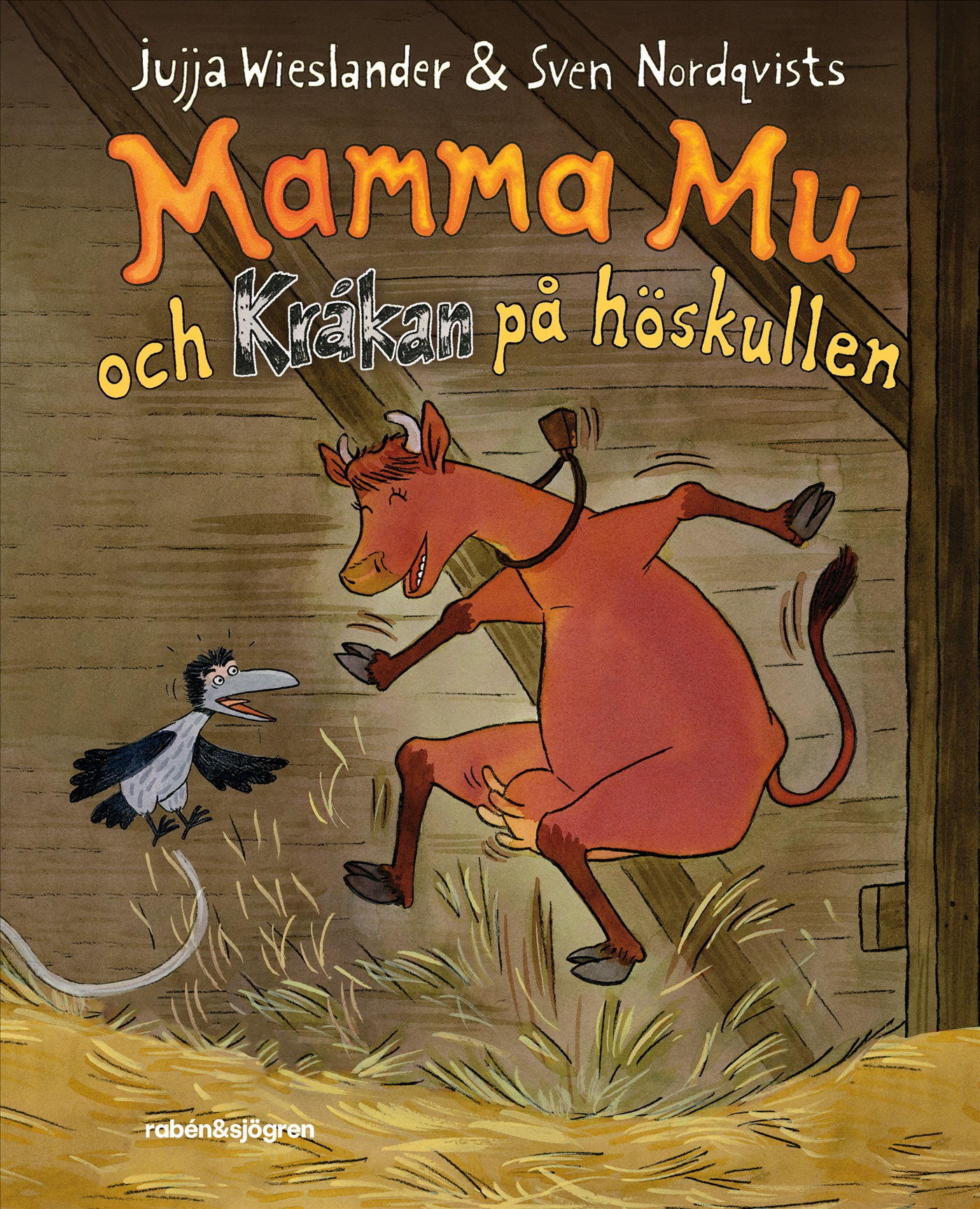 Omslag: Mamma Mu och Kråkan på höskullen