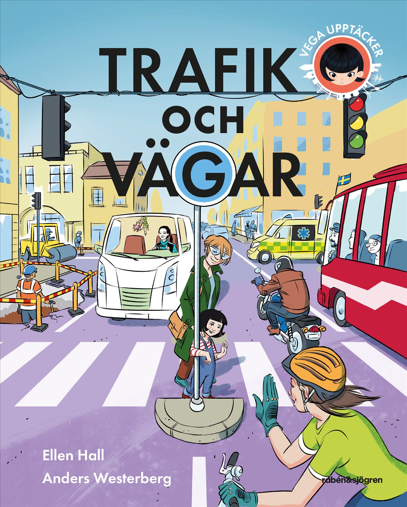 Omslag: Vega upptäcker trafik och vägar