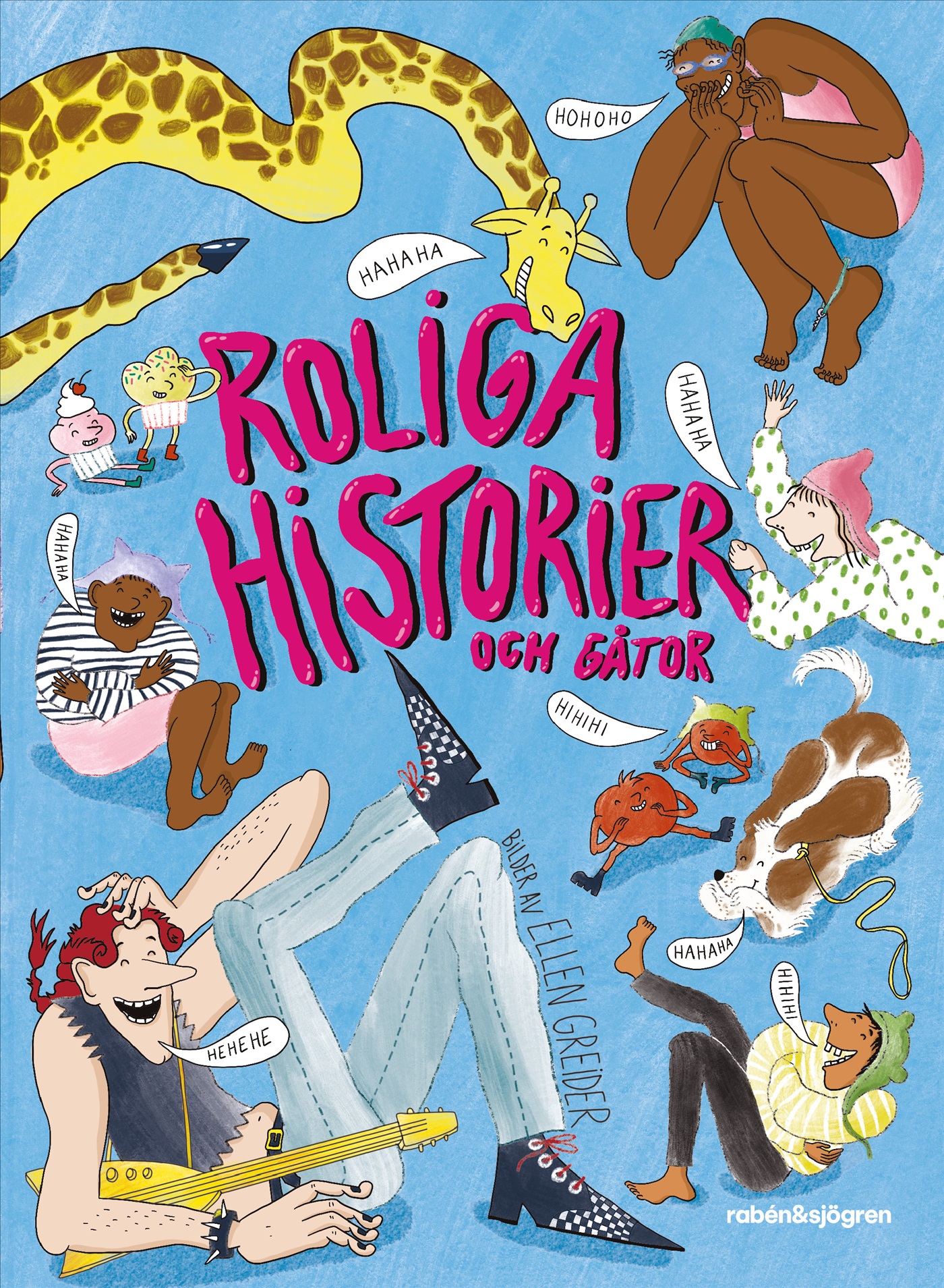 Omslag: Roliga historier och gåtor