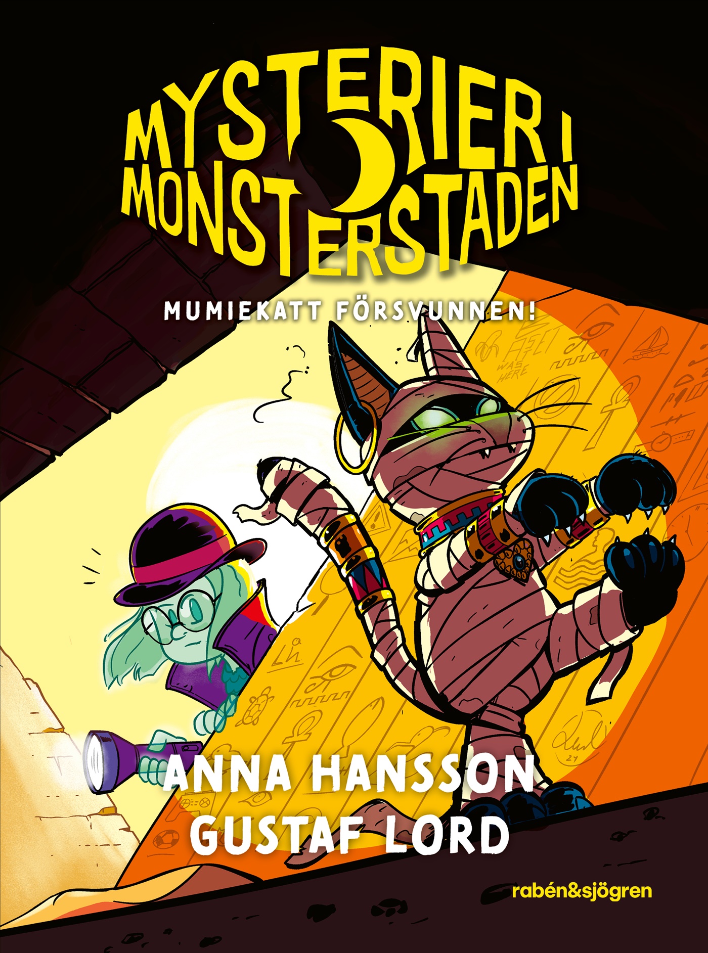 Omslag: Mumiekatt försvunnen!
