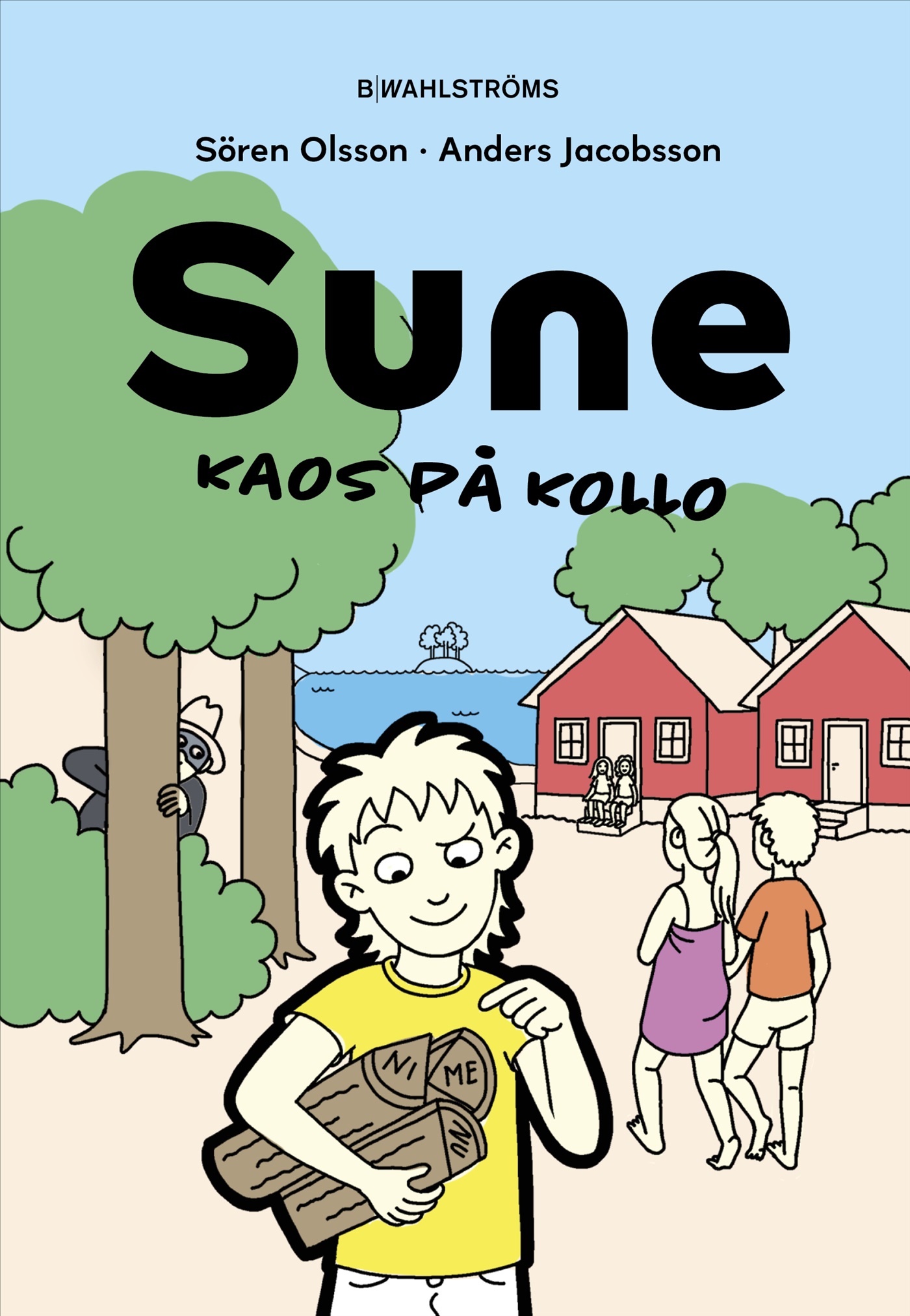 Omslag: Kaos på kollo
