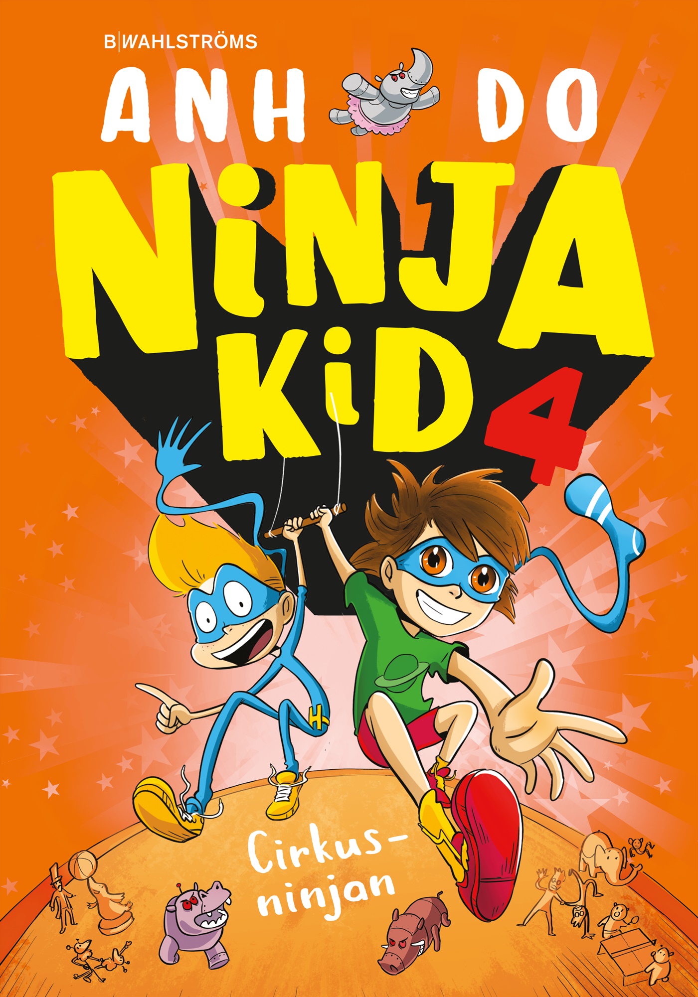 Omslag: Cirkusninjan