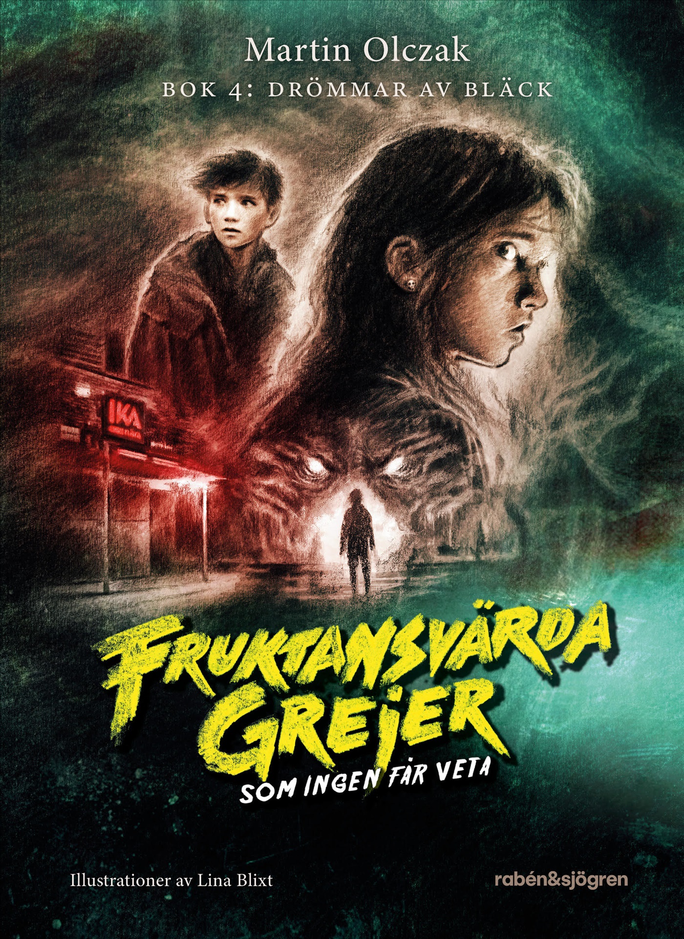 Omslag: Drömmar av bläck