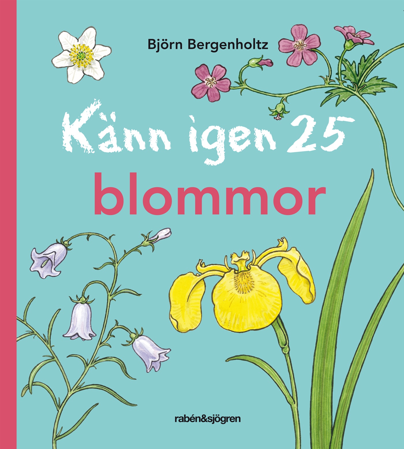 Omslag: Känn igen 25 blommor