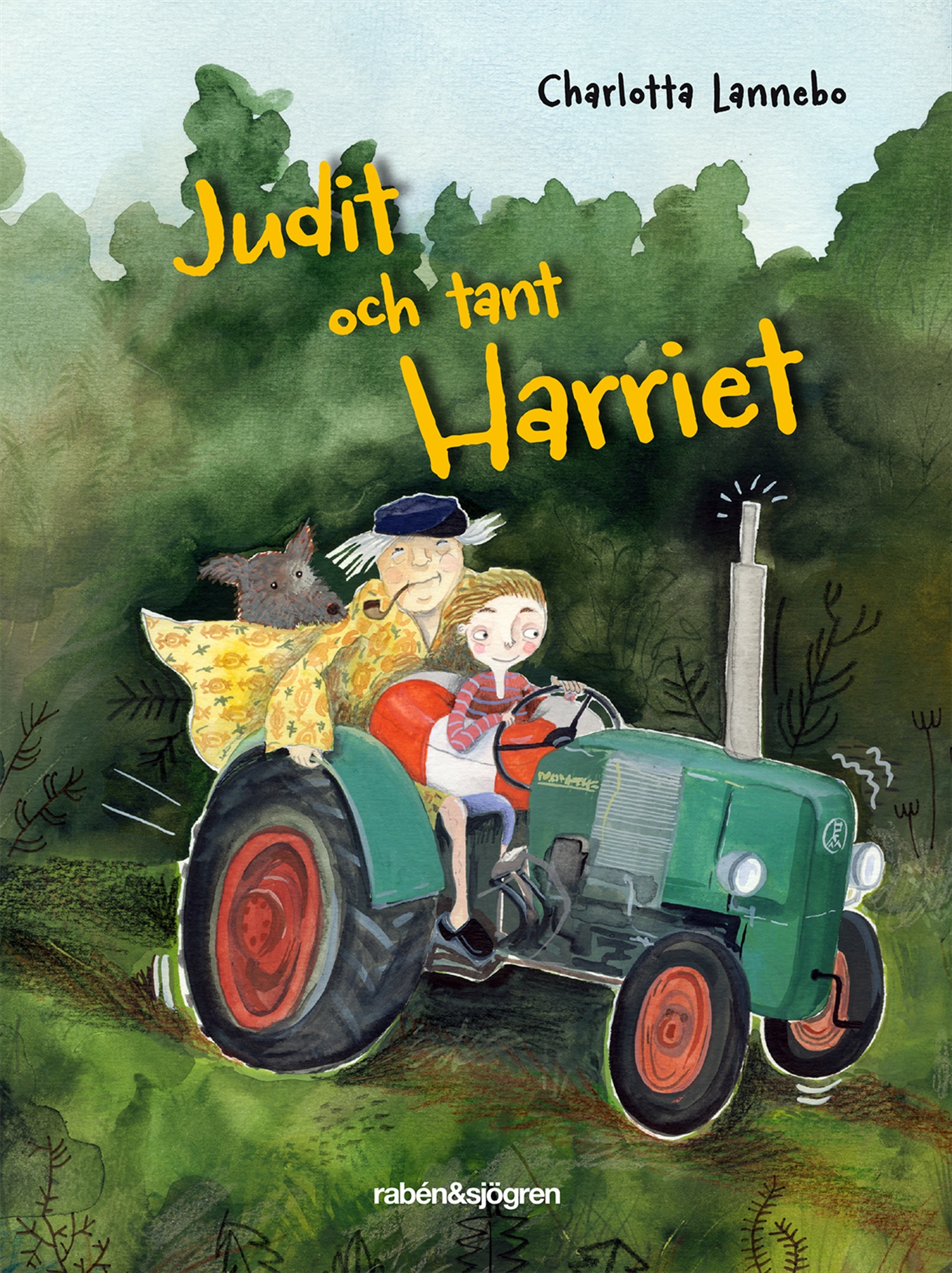 Omslag: Judit och tant Harriet