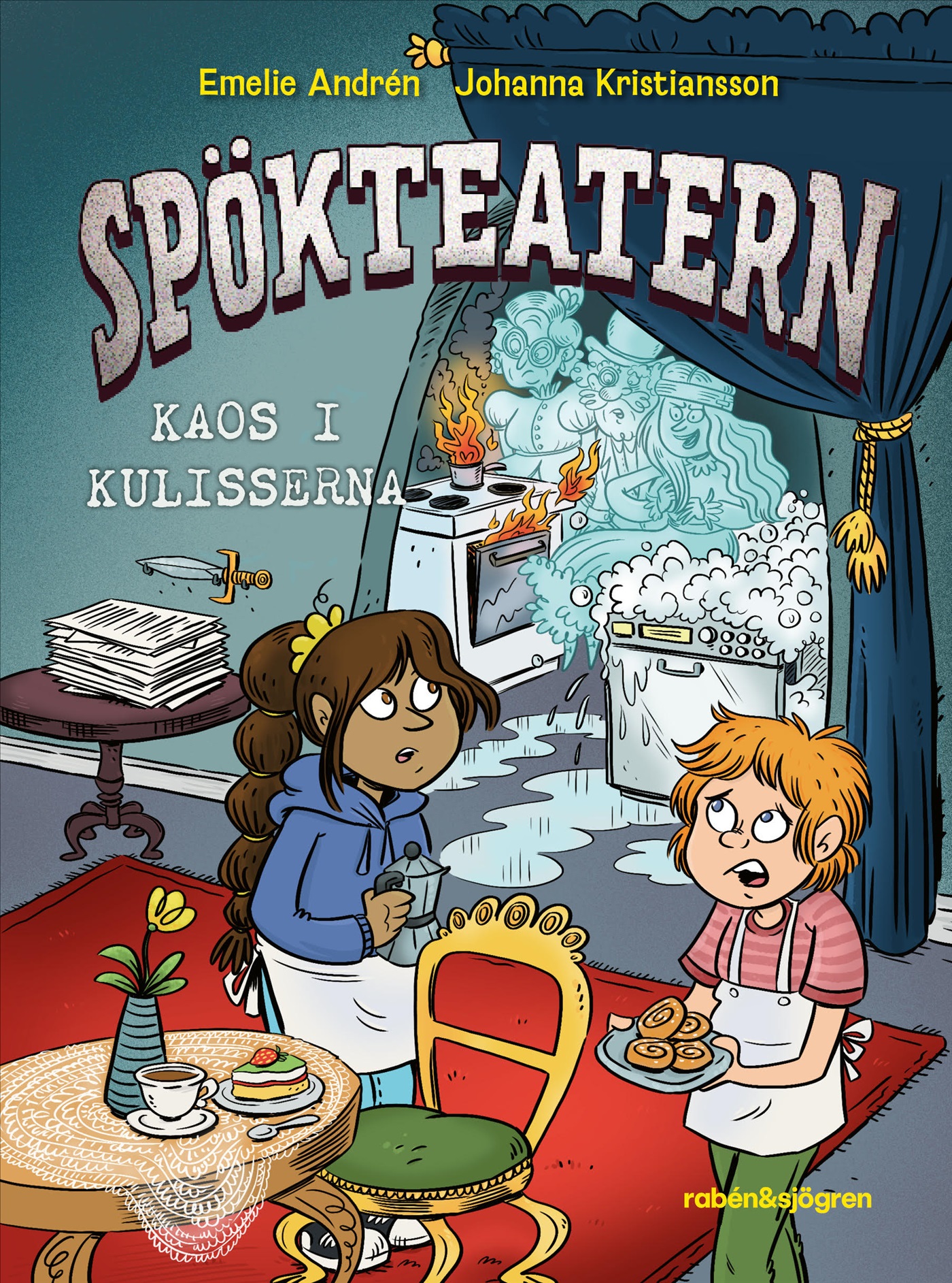 Omslag: Kaos i kulisserna
